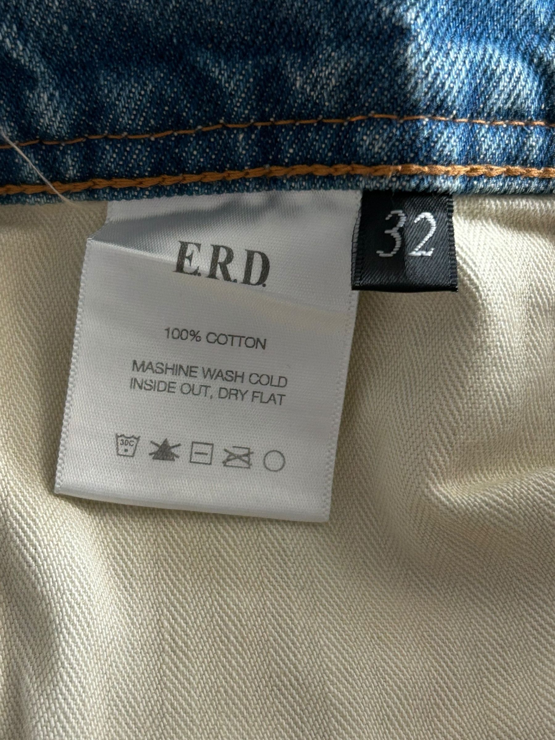 Deprimes Blue Distressed Flared Jeans