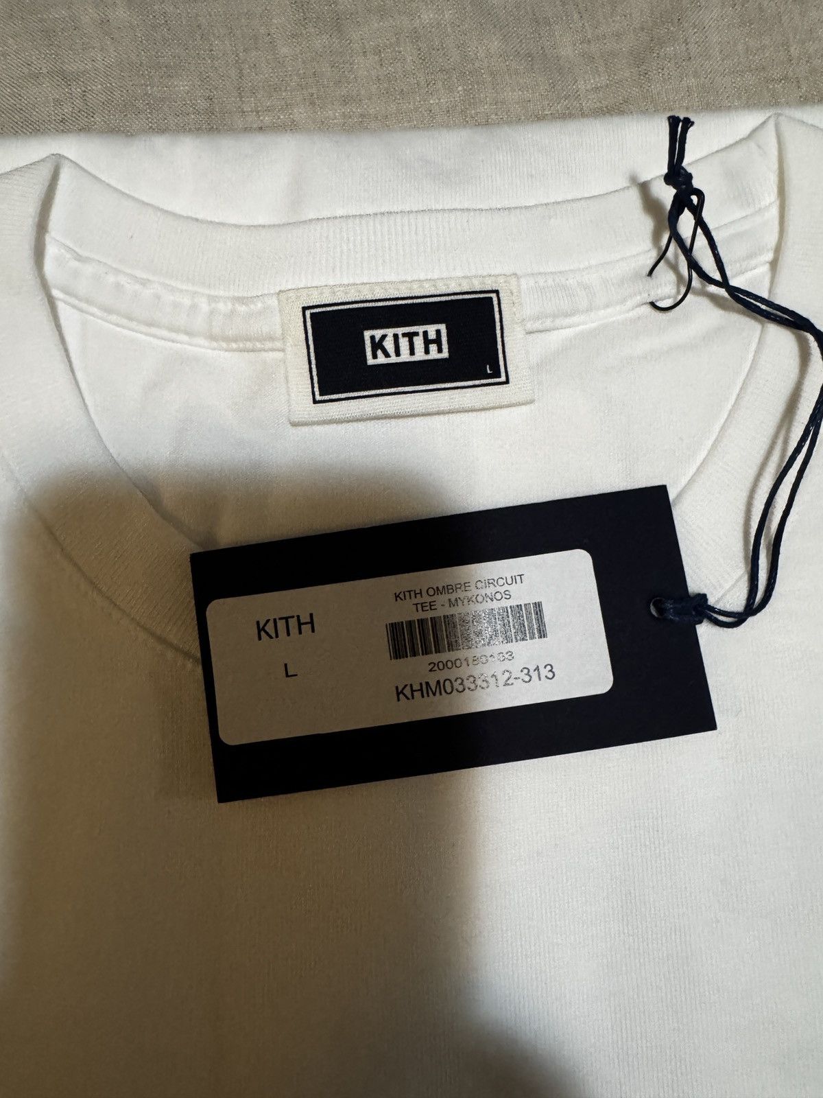 Kith Kith ombre circuit tee- mykonos Size US L / EU 52-54 / 3 - 7 Thumbnail
