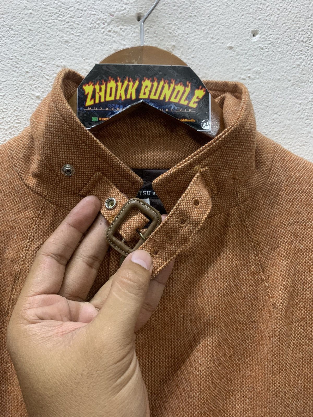 Designer × Japanese Brand TETSU spa, Italian fa bric, ANGELICO wool jacket Size US L / EU 52-54 / 3 - 4 Thumbnail