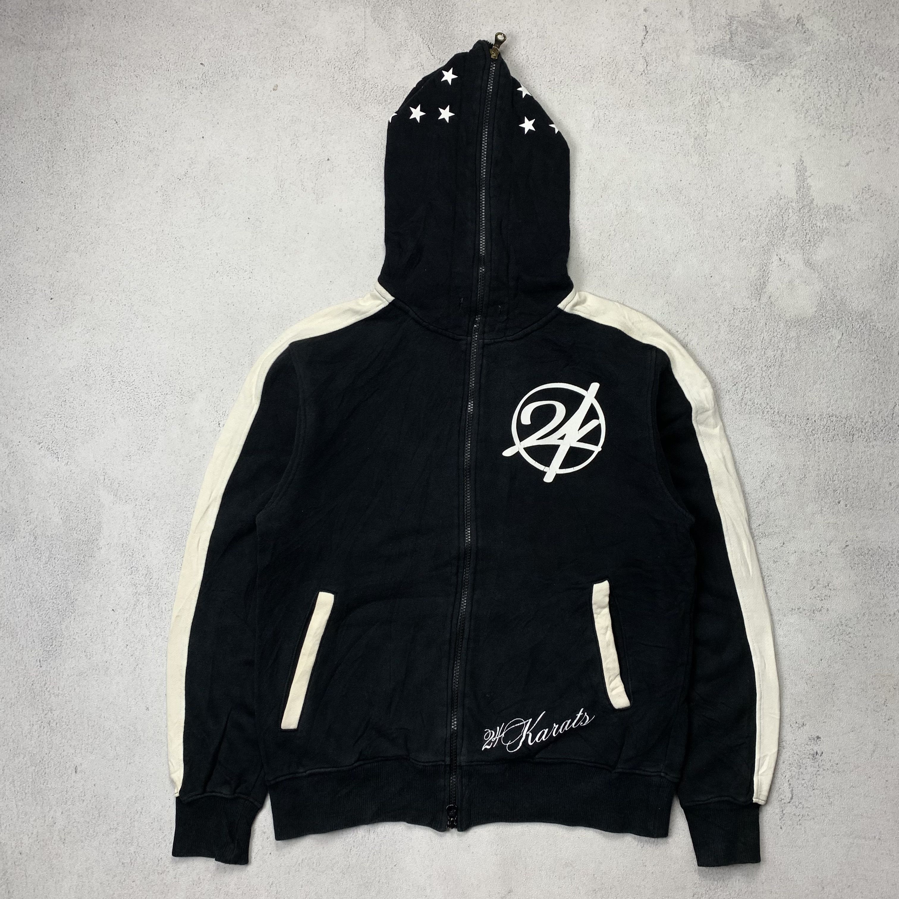 Japanese Brand 24karats Zip Up Hoodie Size US S / EU 44-46 / 1 - 3 Thumbnail