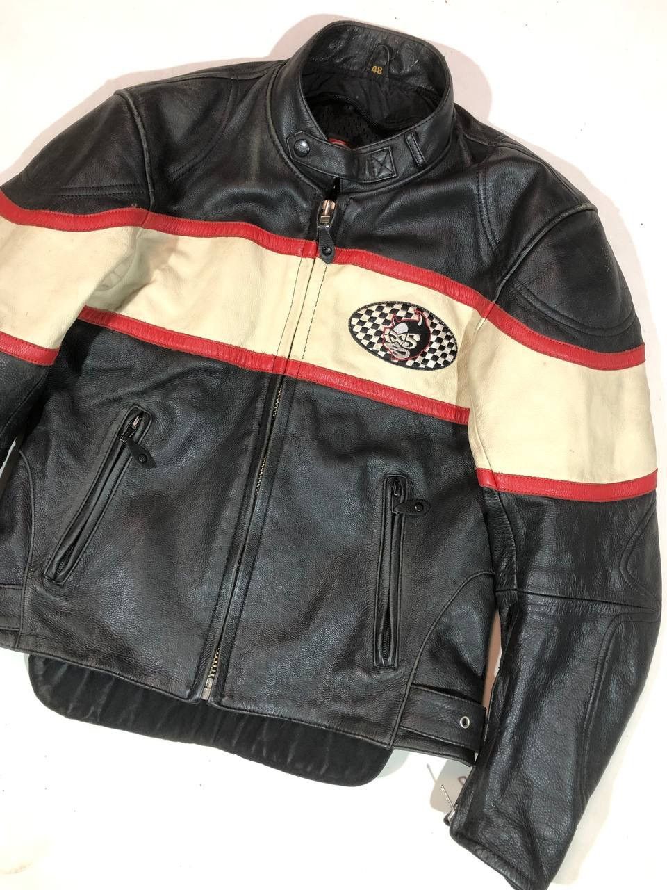 Other IXS Moto Leather Jacket Racing Vintage Size US S / EU 44-46 / 1 - 3 Thumbnail