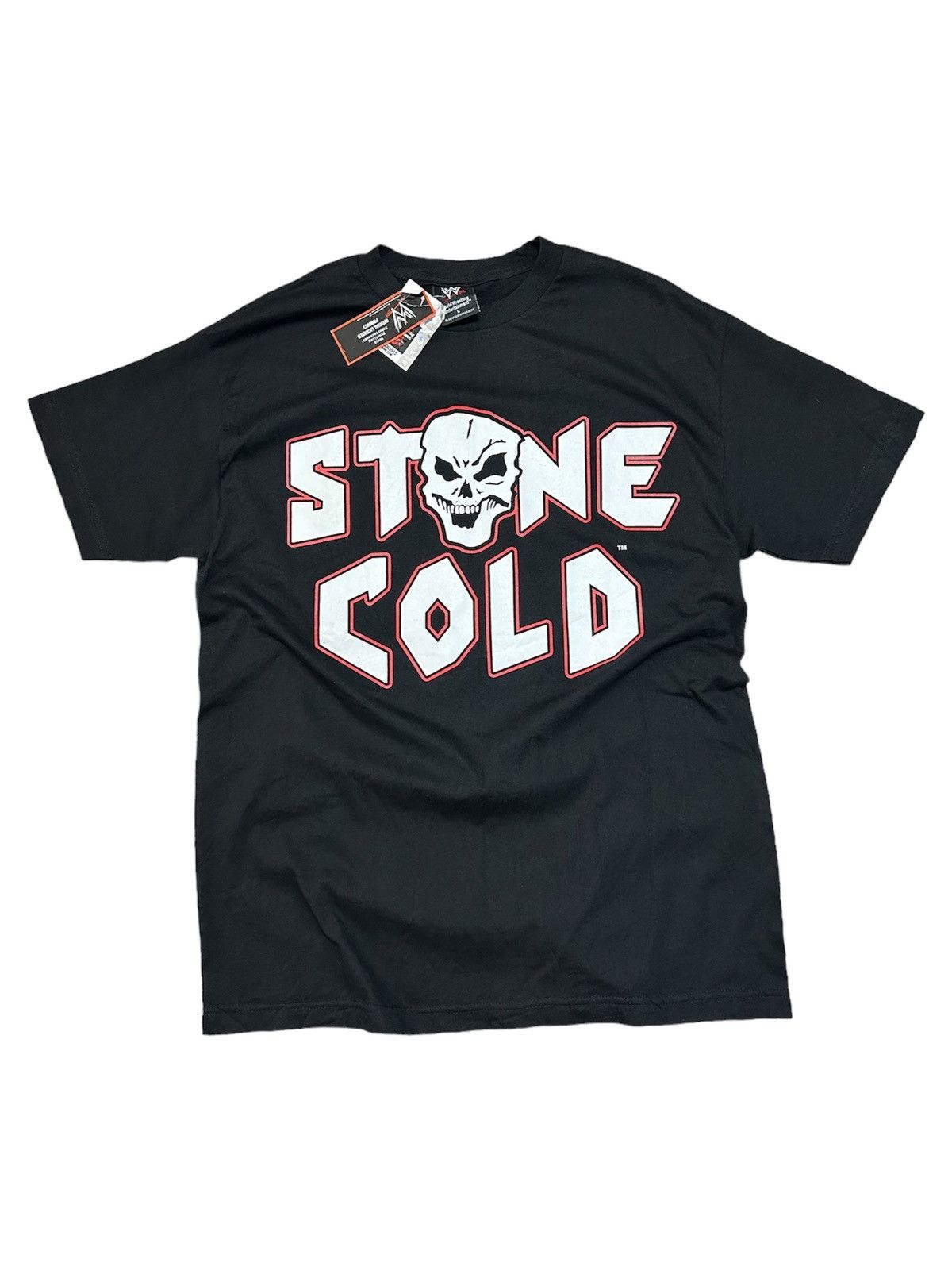 Vintage × WWE 2003 WWE Stone Cold "Bullet Proof" T-Shirt Size US L / EU 52-54 / 3 - 1 Thumbnail