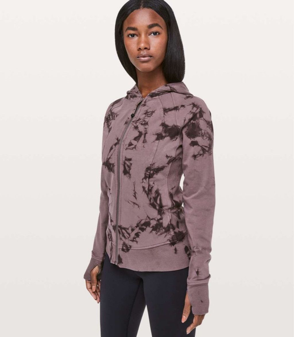 Lululemon Lululemon Scuba Hoodie Light Cotton Sweater Size 6 Tie Dye Size M / US 6-8 / IT 42-44 - 1 Thumbnail