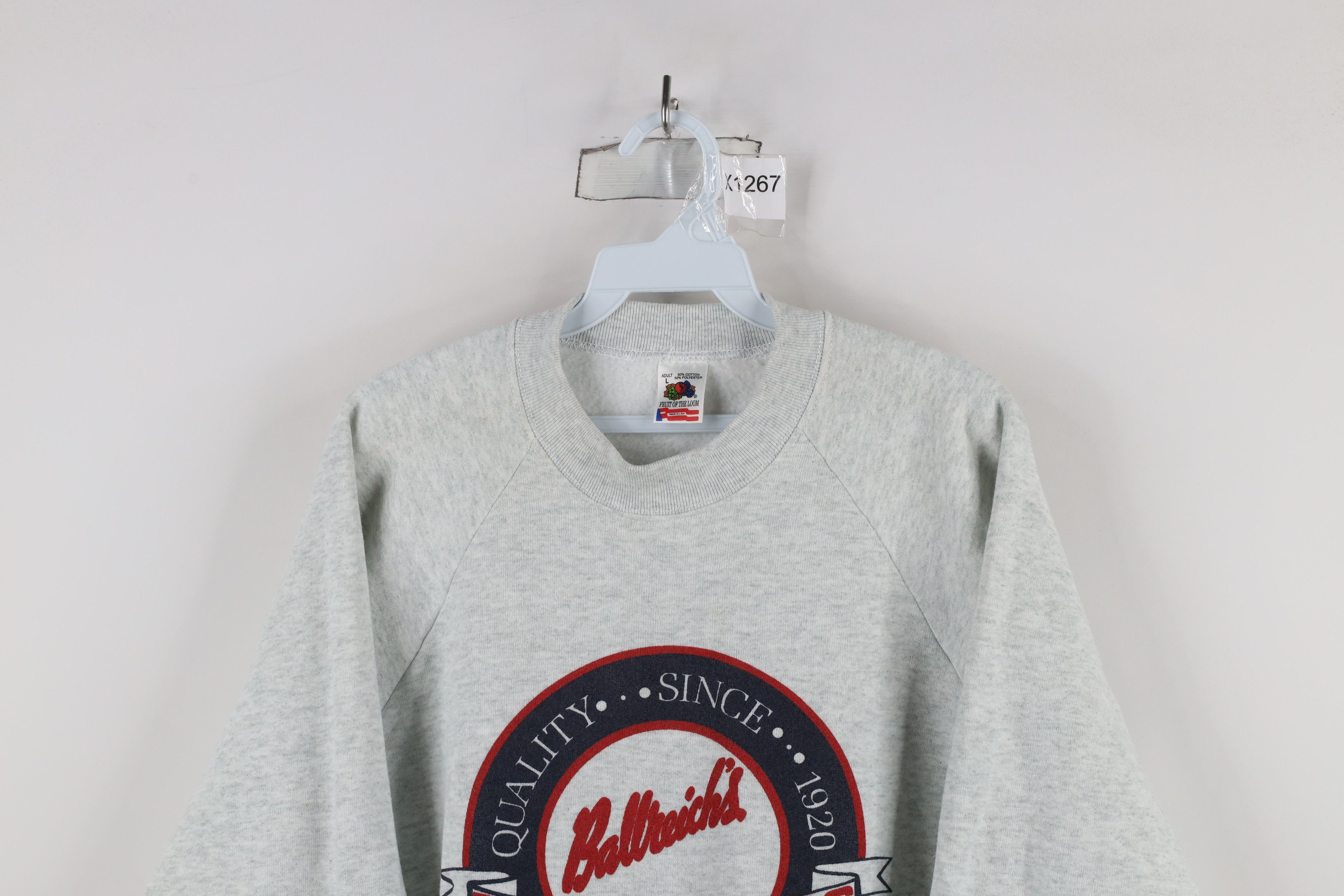 Vintage Vintage 90s Ballreich Potato Chips Crewneck Sweatshirt USA Size US L / EU 52-54 / 3 - 2 Thumbnail