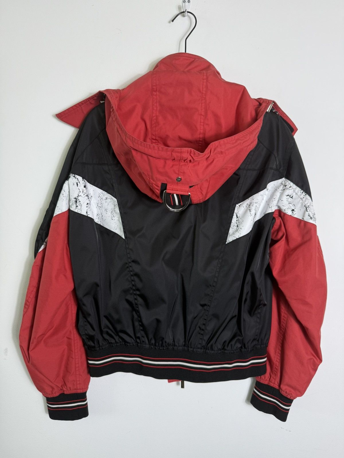 Dior Dior Technical Color-Block Bomber Jacket Red Black White Size US S / EU 44-46 / 1 - 7 Thumbnail