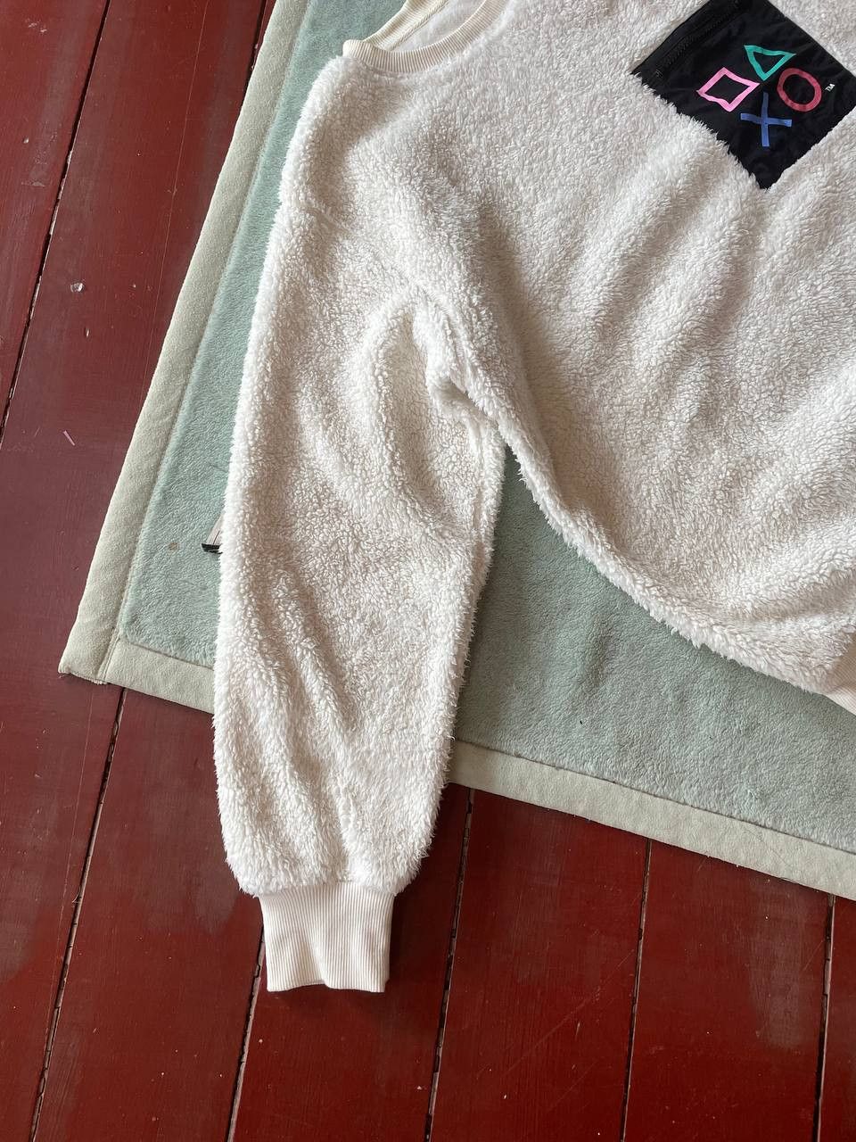 GU × Japanese Brand × Playstation Playstation Fleece Sweater Size L / US 10 / IT 46 - 3 Thumbnail