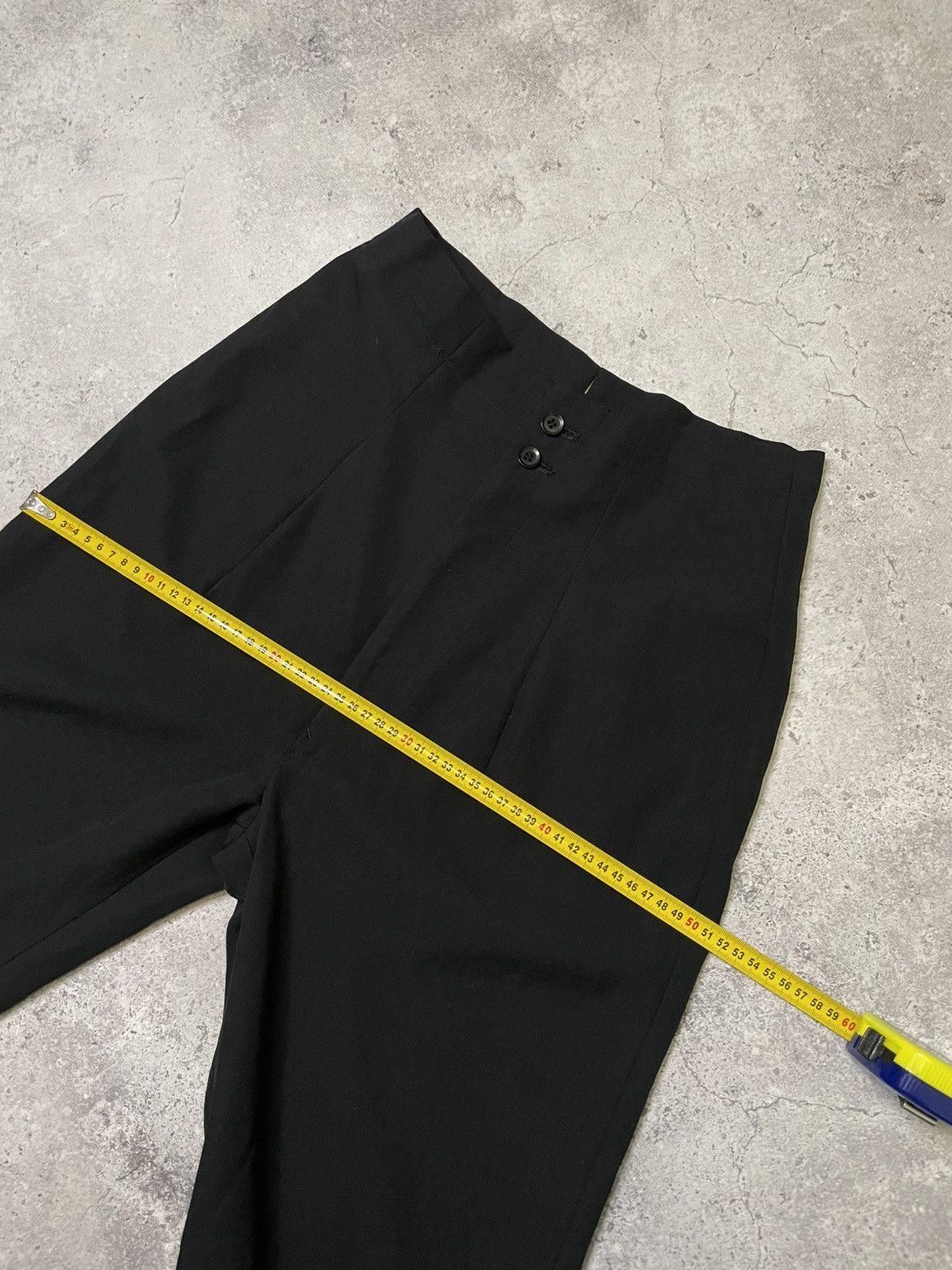 Yohji Yamamoto Archive Yohji Yamamoto Pour Homme Wool Black Antique Pants Size US 32 / EU 48 - 19 Thumbnail