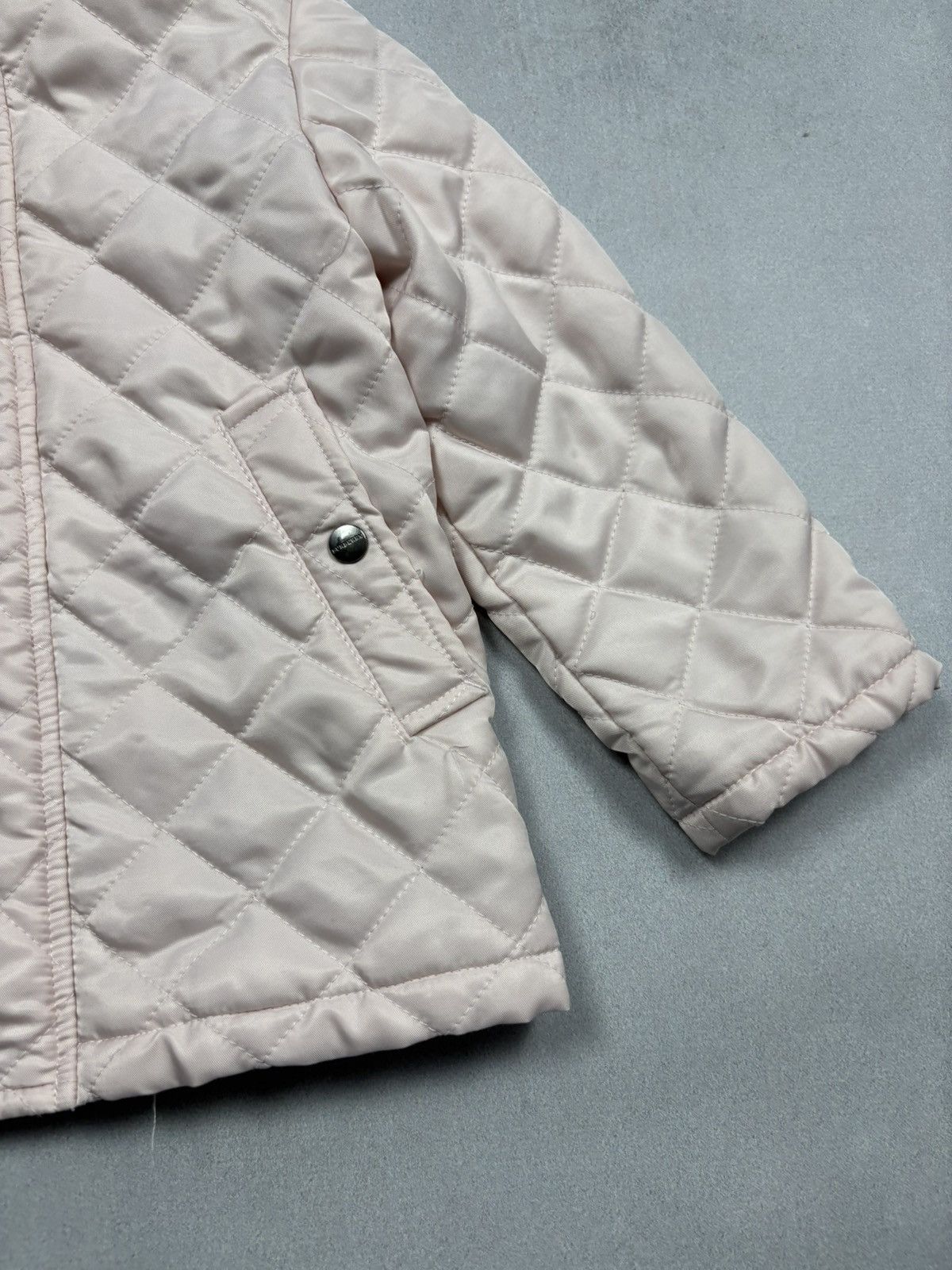 Burberry Burberry 3Y Children Quilted Jacket Nova Check Lining Pink Size XXS / US 00 / IT 34 - 6 Thumbnail