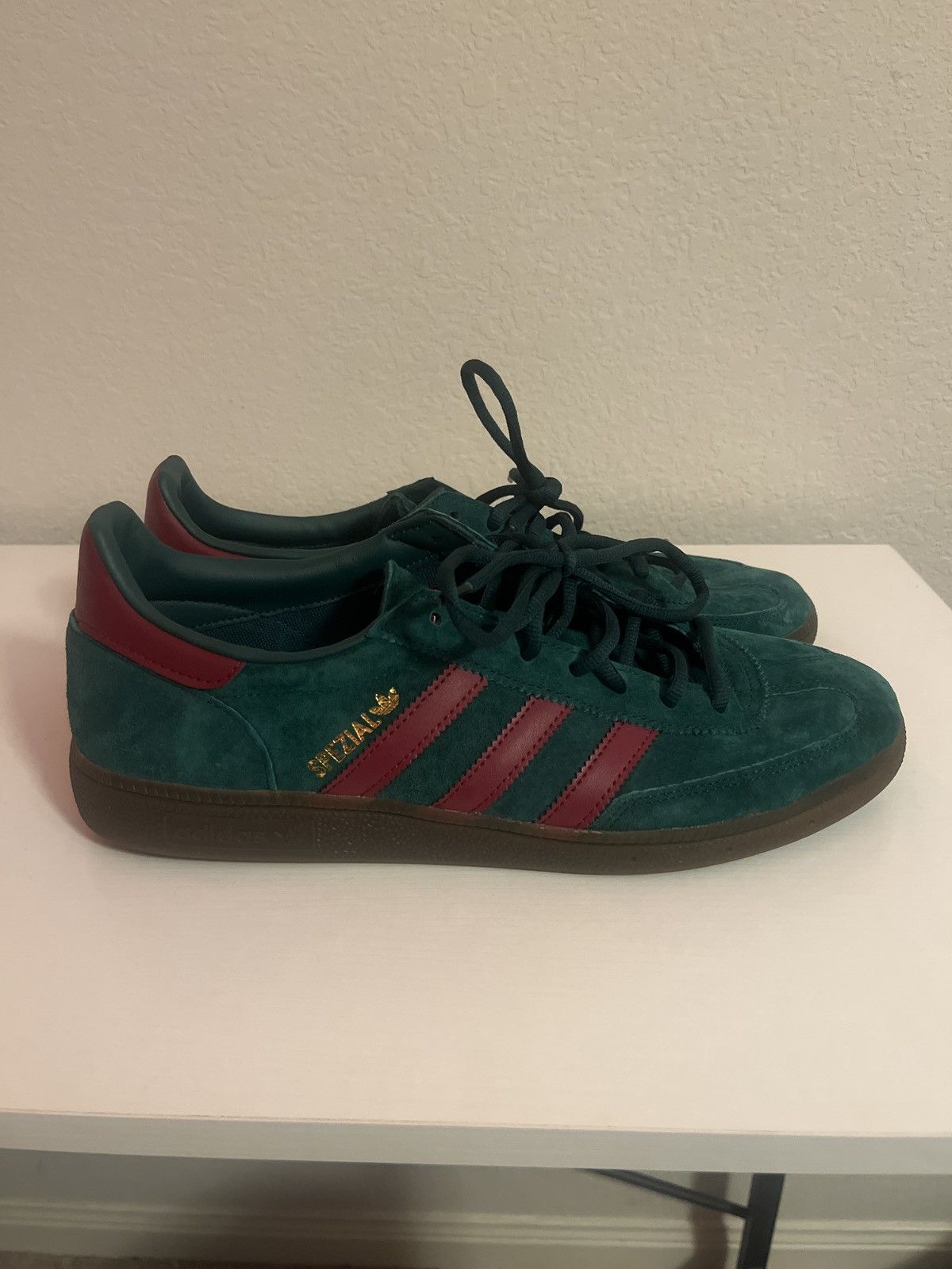Adidas Adidas Handball Spezial Collegiate Green Maroon Size 10.5 Size US 10.5 / EU 43-44 - 1 Thumbnail