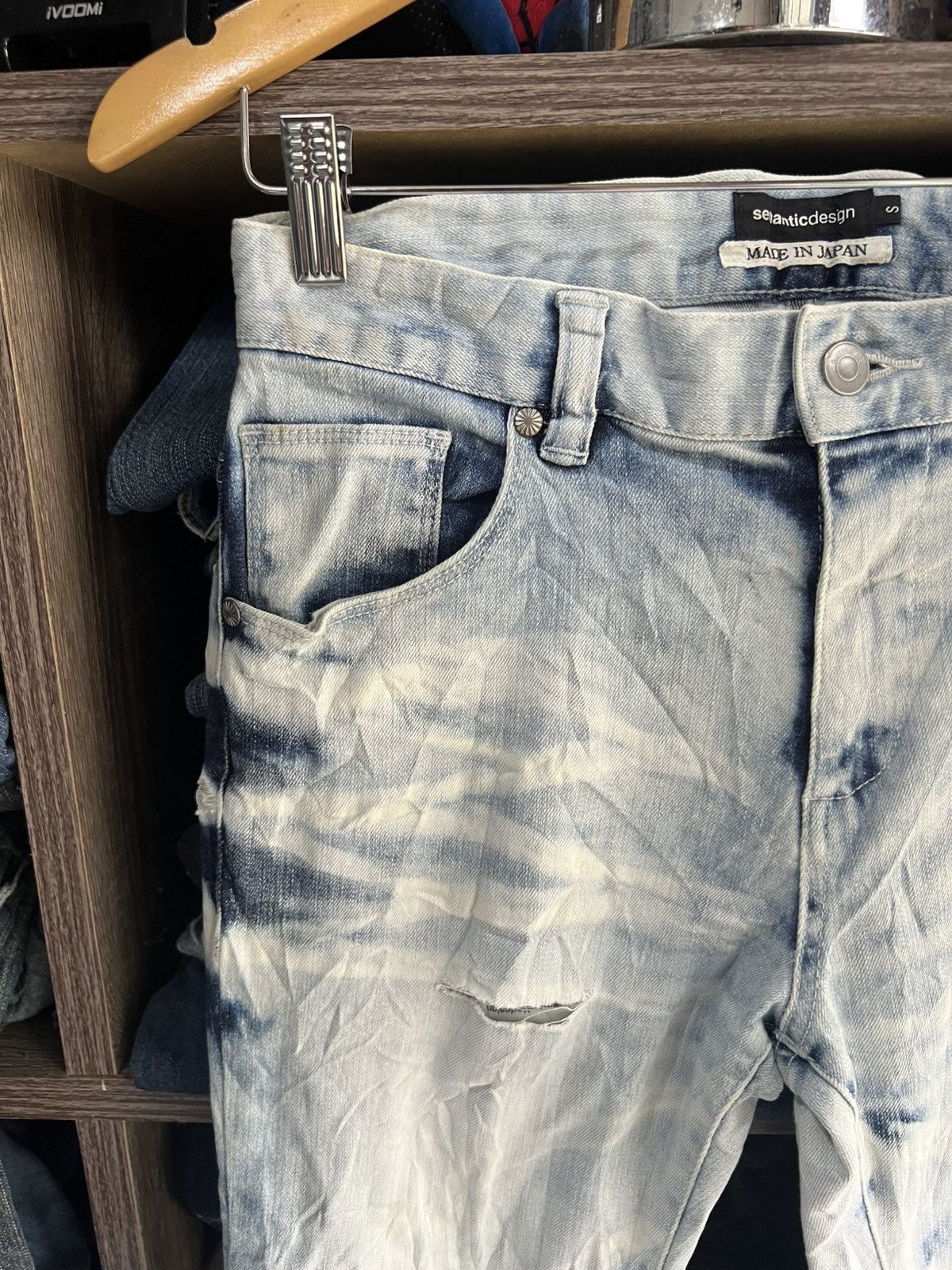 semanticdesign 🔥Semantic Design Stretch Distressed Denim Size US 29 - 7 Thumbnail