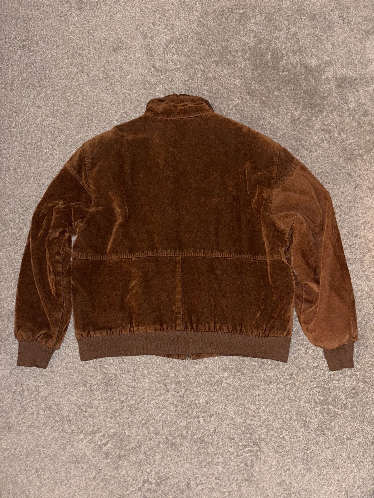 Vintage Made In Italy Brown Suede Jacket Size US L / EU 52-54 / 3 - 2 Thumbnail