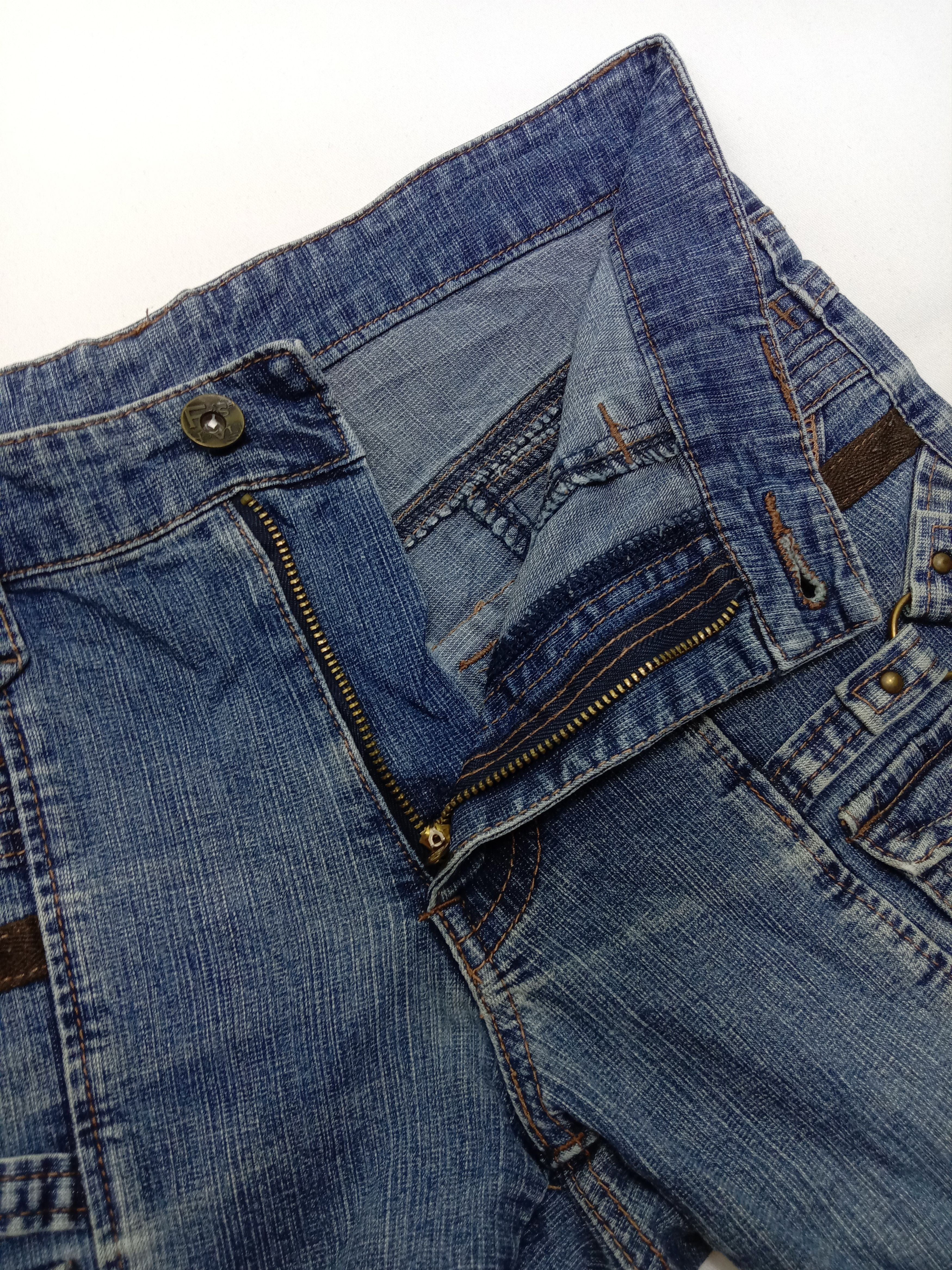 Japanese Brand Vintage Japanese Bush Flare Jeans Boot Cut Denim Size 28" / US 6 / IT 42 - 9 Thumbnail