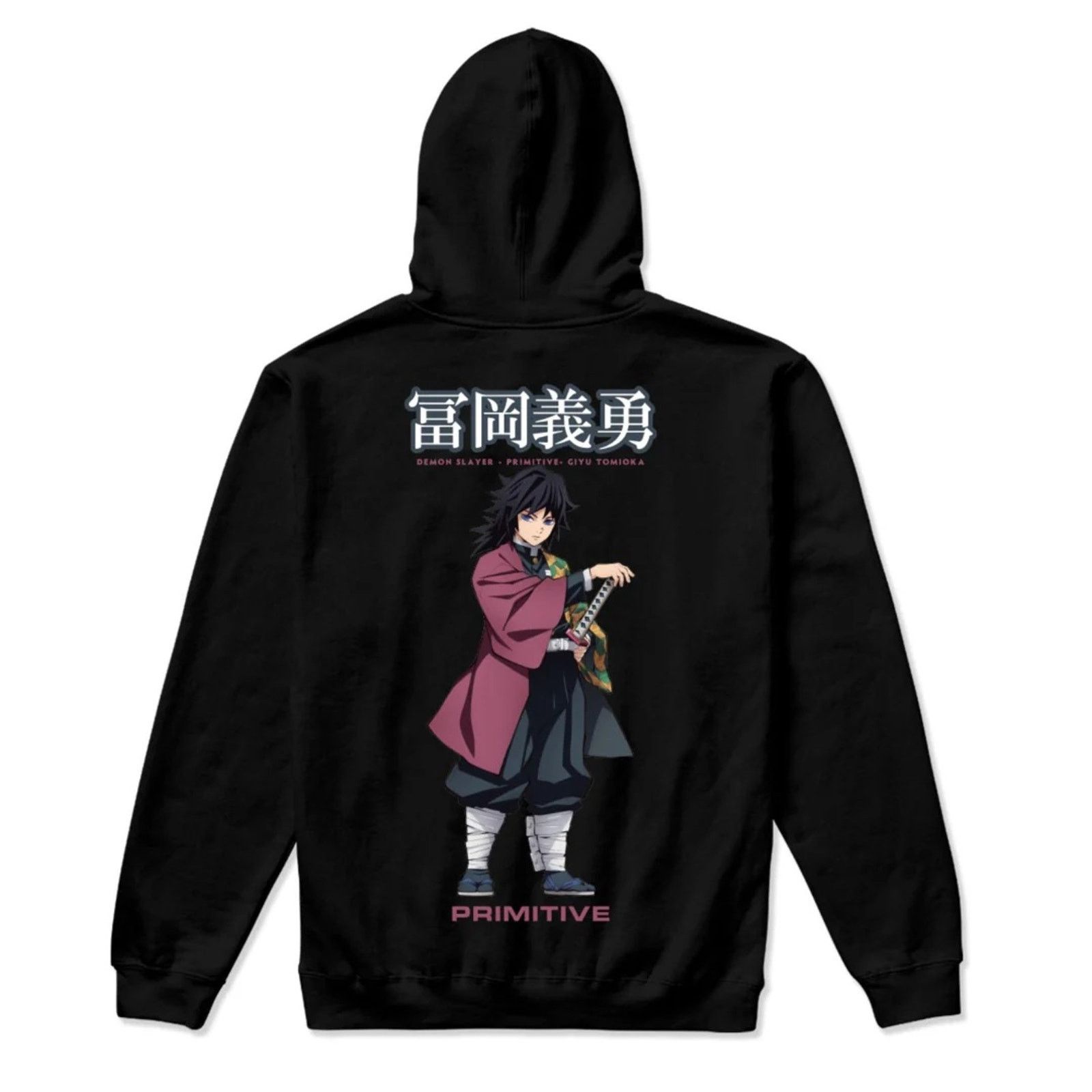 Primitive Primitive X Demon Slayer Giyu Tomioka Anime Hoodie Grailed