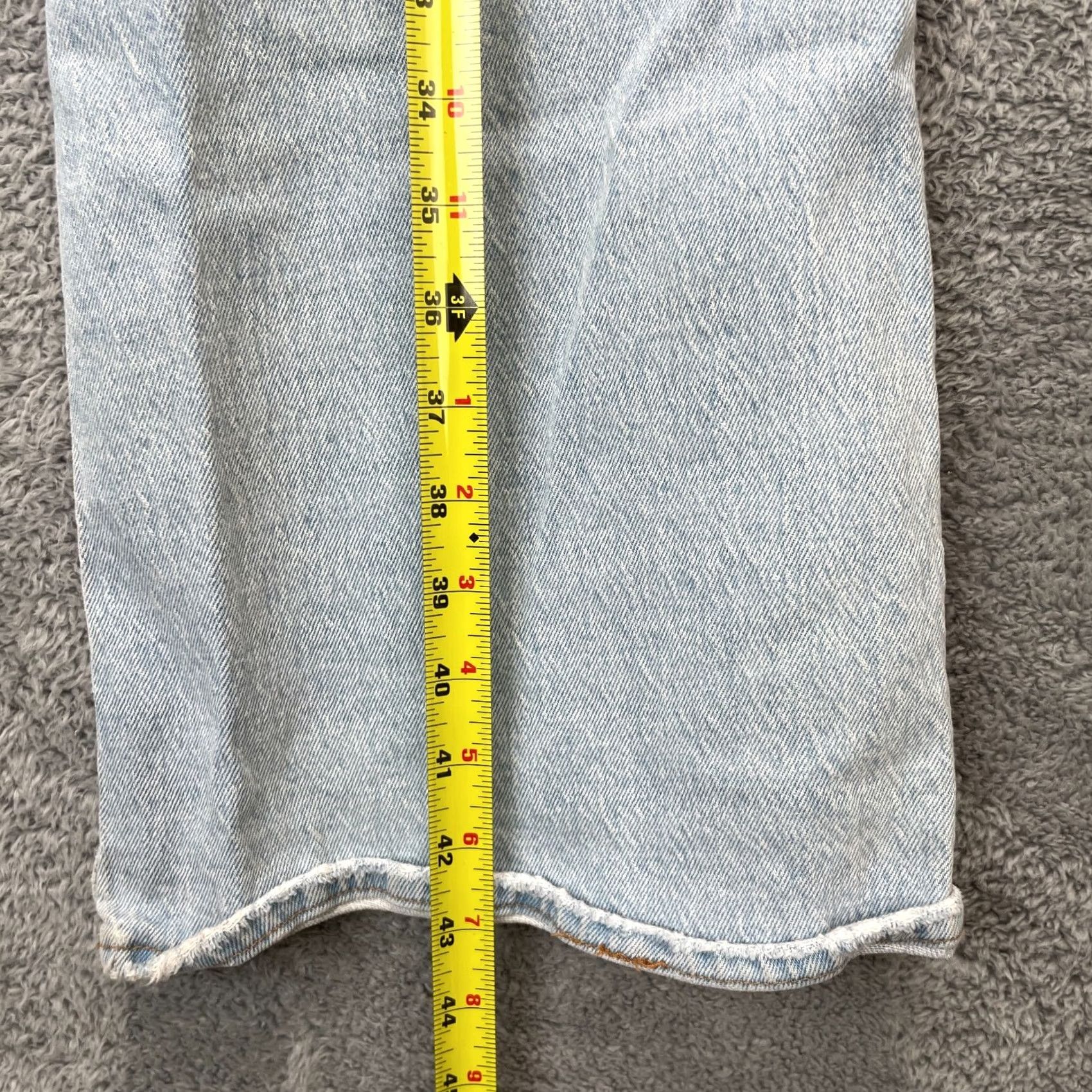 Abercrombie & Fitch VINTAGE Abercrombie & Fitch Jeans Womens 10R Blue High Rise Flare 32in Inseam 5-Pocket Denim Mens? Womens Size 24" / US 00 / IT 34 - 6 Thumbnail