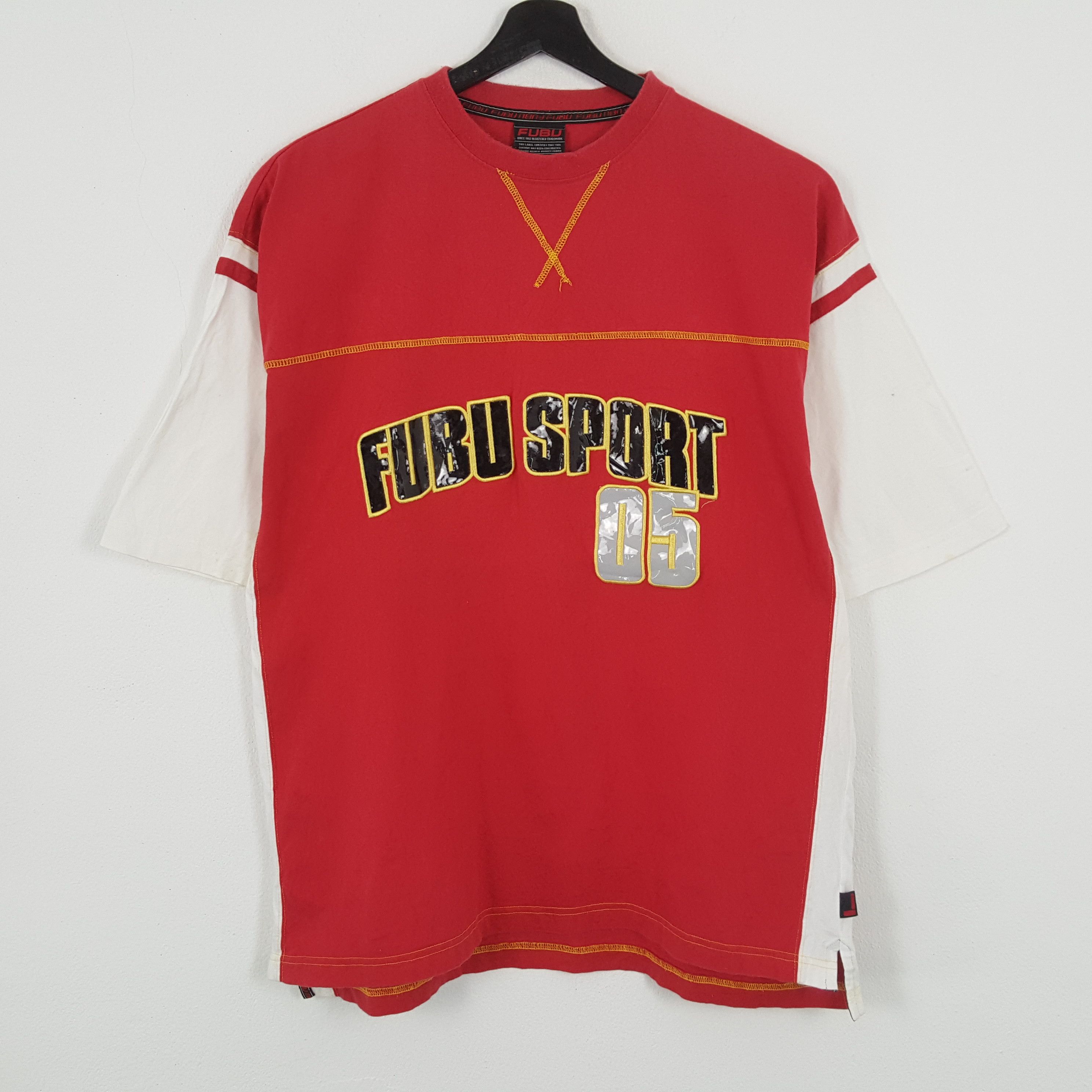 Fubu × Vintage FUBU Skater Skateboard Hip Hop Music Style Tshirt Size US XL / EU 56 / 4 - 1 Thumbnail