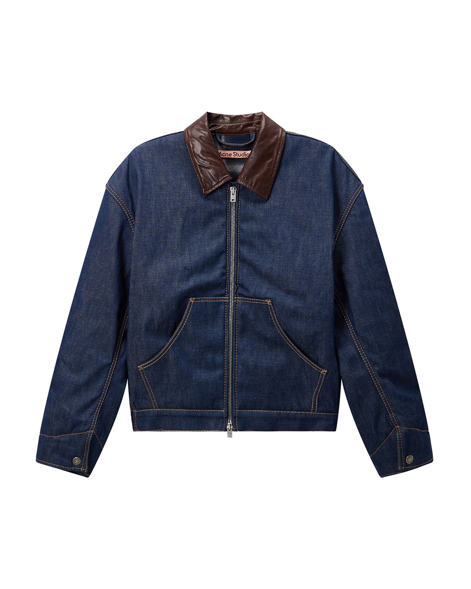 Acne Studios Acne Studios Spliced Lapel Denim Jacket Size US M / EU 48-50 / 2 - 1 Thumbnail