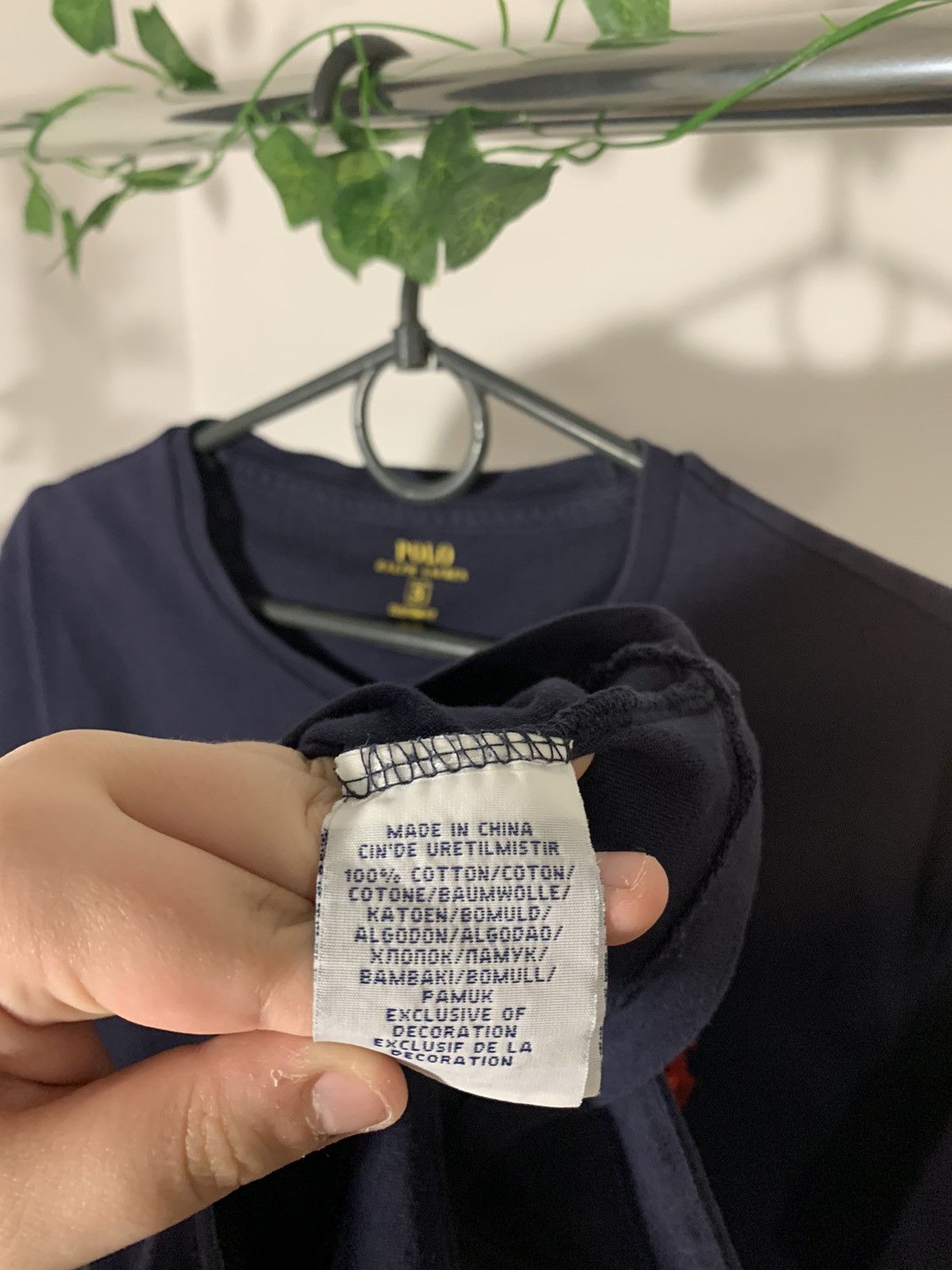 Polo Ralph Lauren × Vintage Vintage T-shirt Polo Ralph Lauren Size US S / EU 44-46 / 1 - 6 Thumbnail