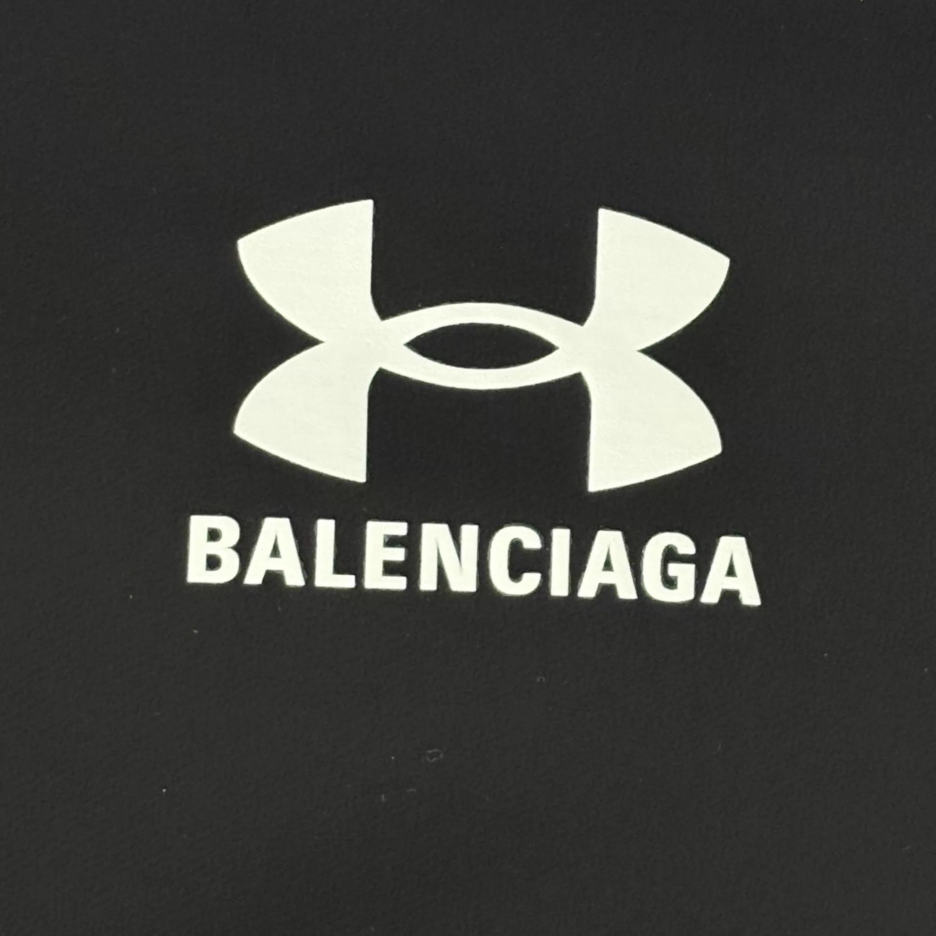Balenciaga Balenciaga x Under Armour Black Hooded Jacket S Size US S / EU 44-46 / 1 - 6 Thumbnail
