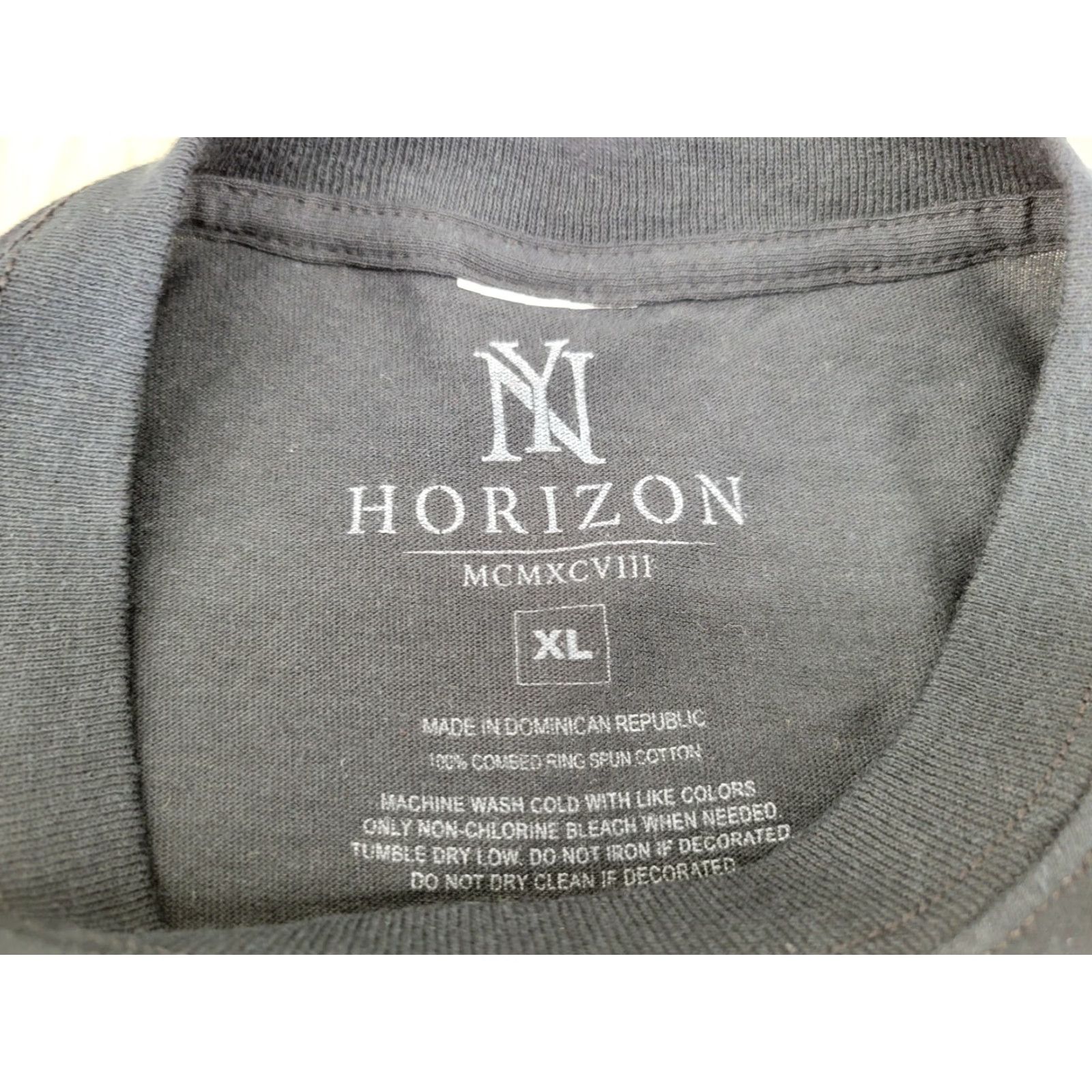 Vintage The Notorious BIG Black Shirt XL Men T-Shirt Crew Neck Short Sleeve Cotton NY Horizon Vintage No Size US XL / EU 56 / 4 - 8 Thumbnail