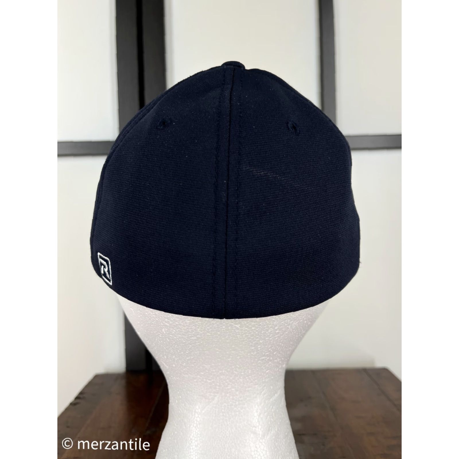 Vintage Raven Hat Cap Richardson Adjustable Adult Blue White Cotton Polyester One Size Baseball Cap Mens G Size ONE SIZE - 6 Thumbnail