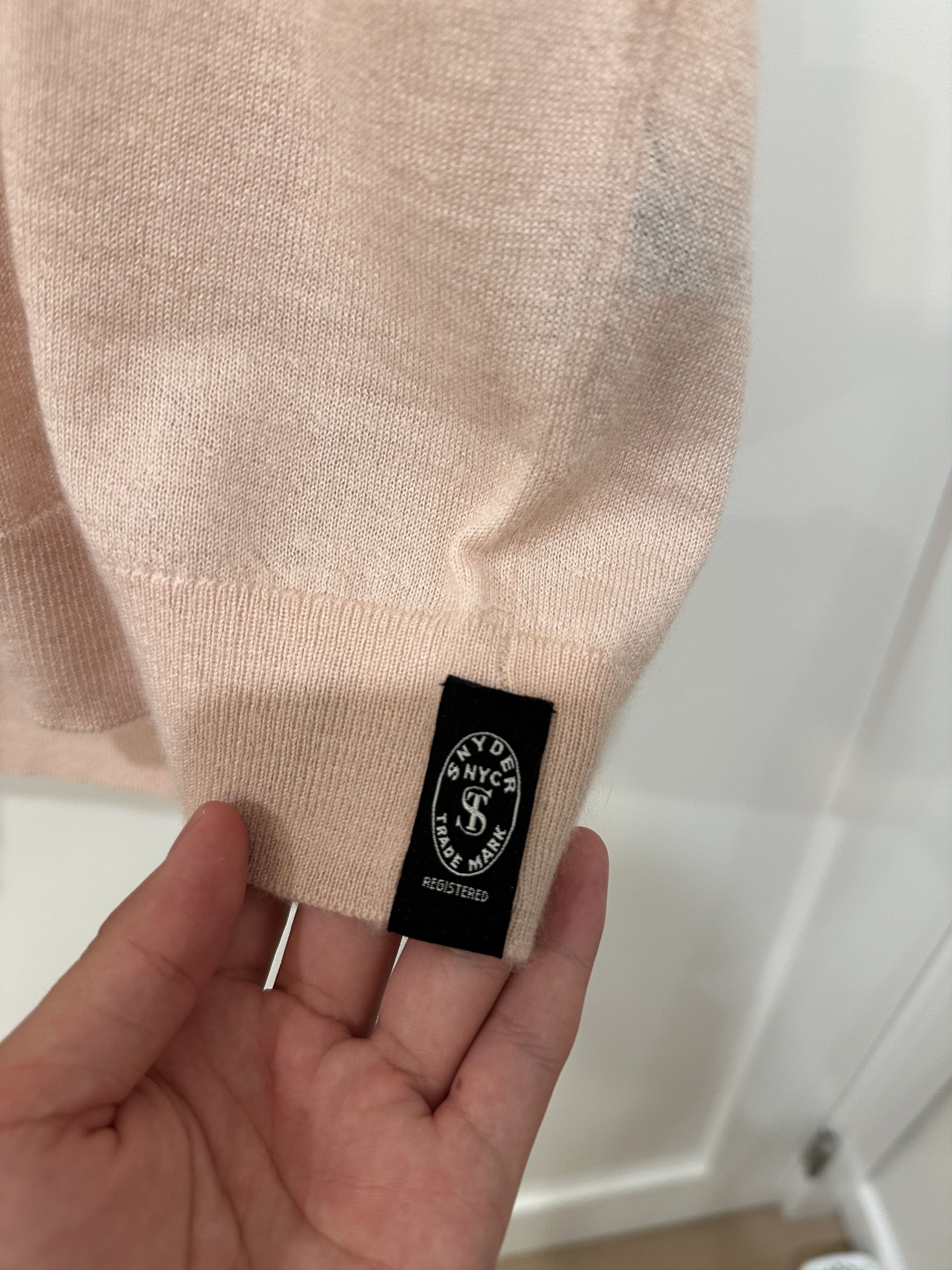 Todd Snyder NTW Todd Snyder Cashmere Knit Pink Polo Size US S / EU 44-46 / 1 - 3 Thumbnail