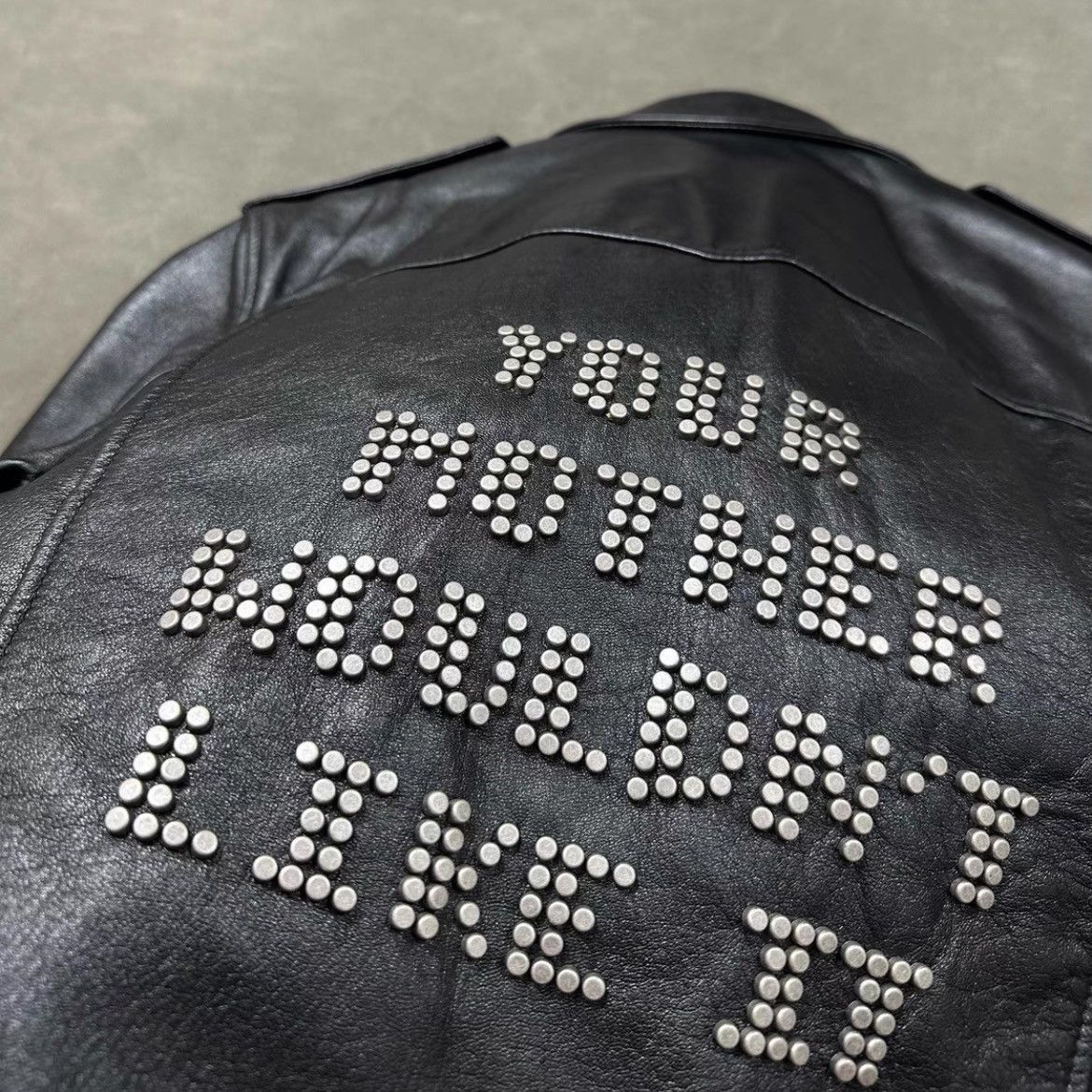 Saint Laurent Paris Sz 48 Saint Laurent Paris L01 Rivet Leather Jacket Size US M / EU 48-50 / 2 - 5 Thumbnail