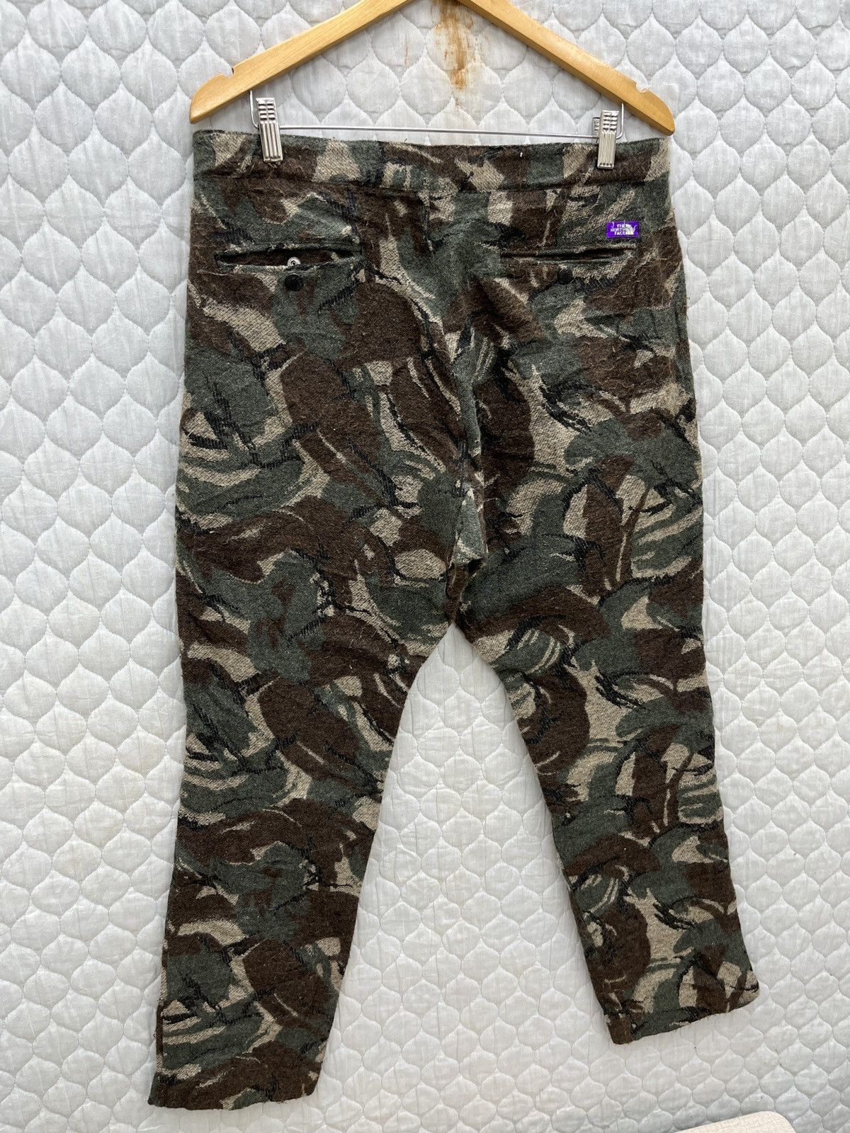 The North Face × Vintage 🔥🔥🔥STEALS VTG THE NORTH FACE CAMO WOOL PANTS Size US 34 / EU 50 - 7 Thumbnail