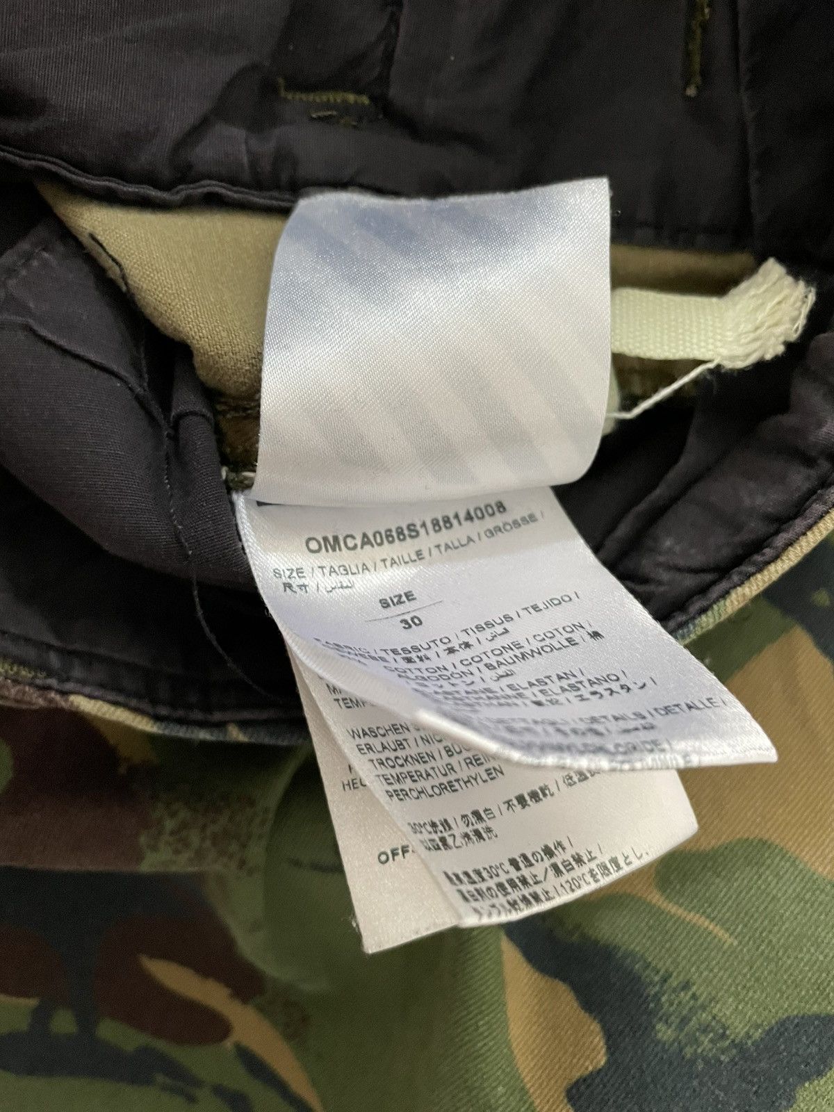 Off-White Off white Cargo Pants 2013 Archive Size US 30 / EU 46 - 10 Thumbnail