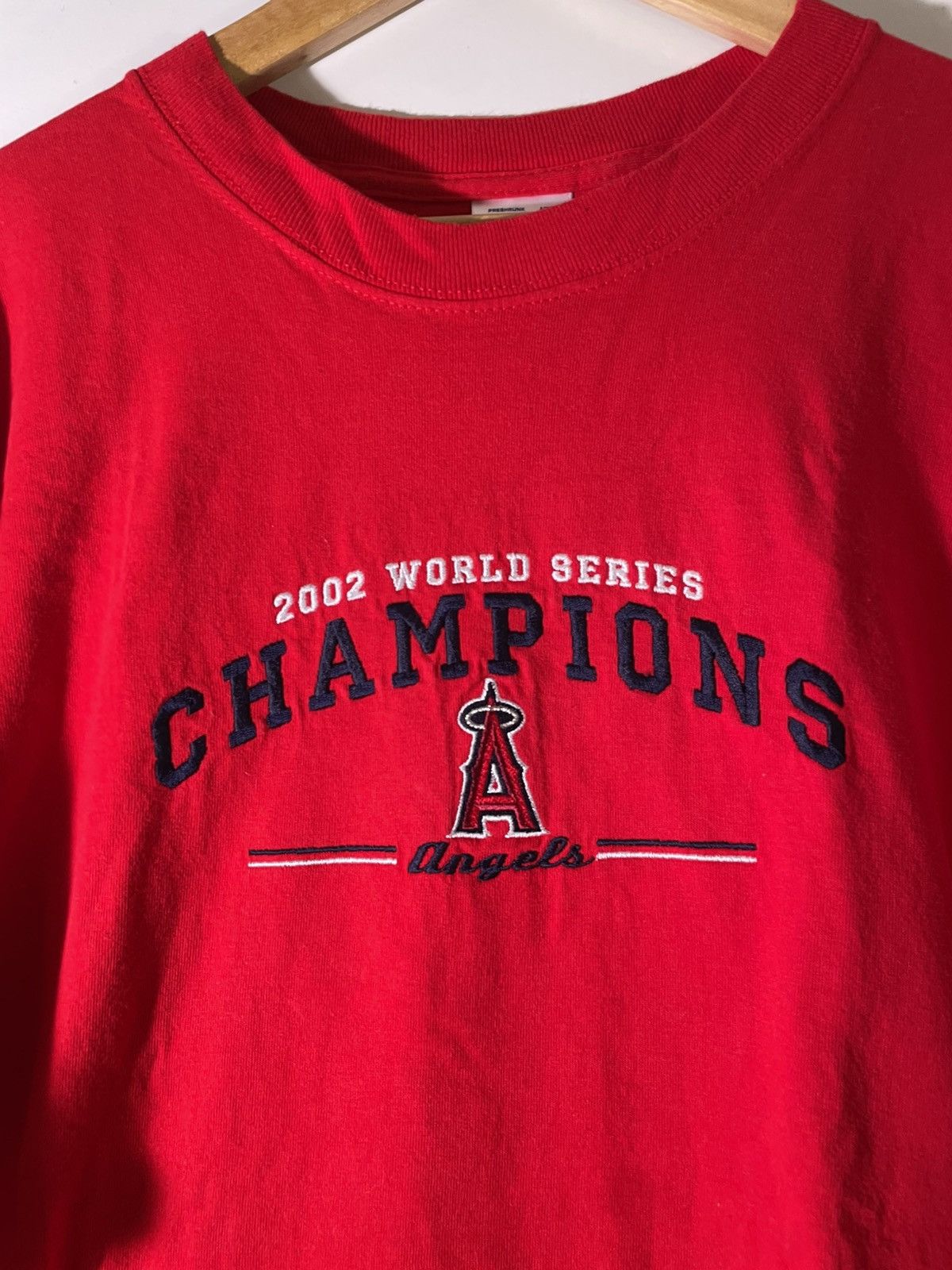 Vintage Y2K 2000’s VTG Vintage MLB Anaheim Angels Baseball Tee Shirt Size US XL / EU 56 / 4 - 4 Thumbnail