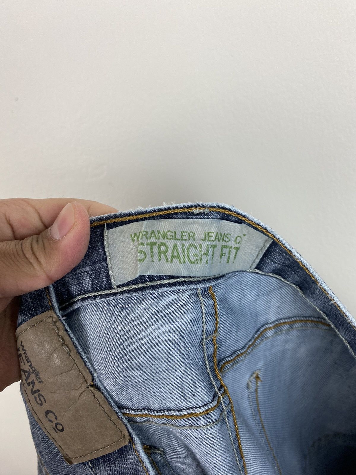 Vintage × Wrangler Vintage Wrangler Faded Wash Denim Jeans y2k jeans Size US 32 / EU 48 - 7 Thumbnail