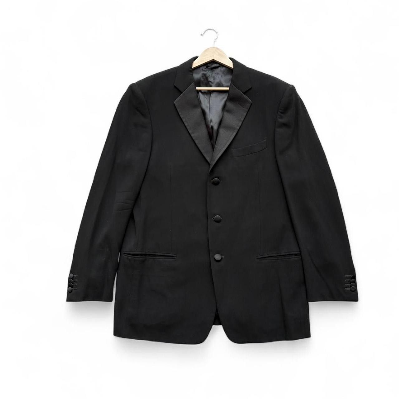 Giorgio Armani Giorgio Armani Classico archival black tuxedo jacket 40R Size 40R - 3 Thumbnail