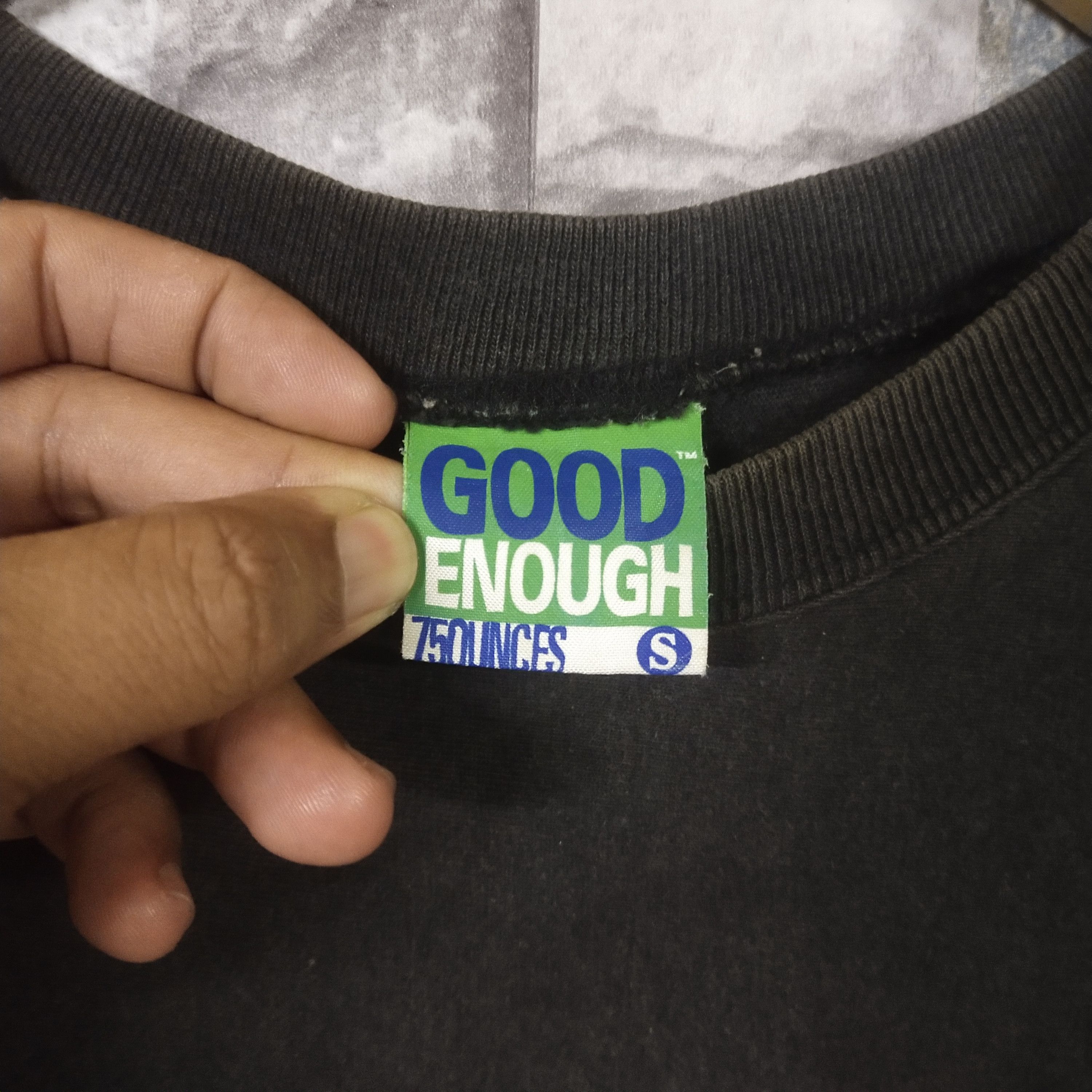 GOODENOUGH × Good Enough Vintage Good Enough GDEH Short Sleeve Sweatshirt Size US L / EU 52-54 / 3 - 8 Thumbnail