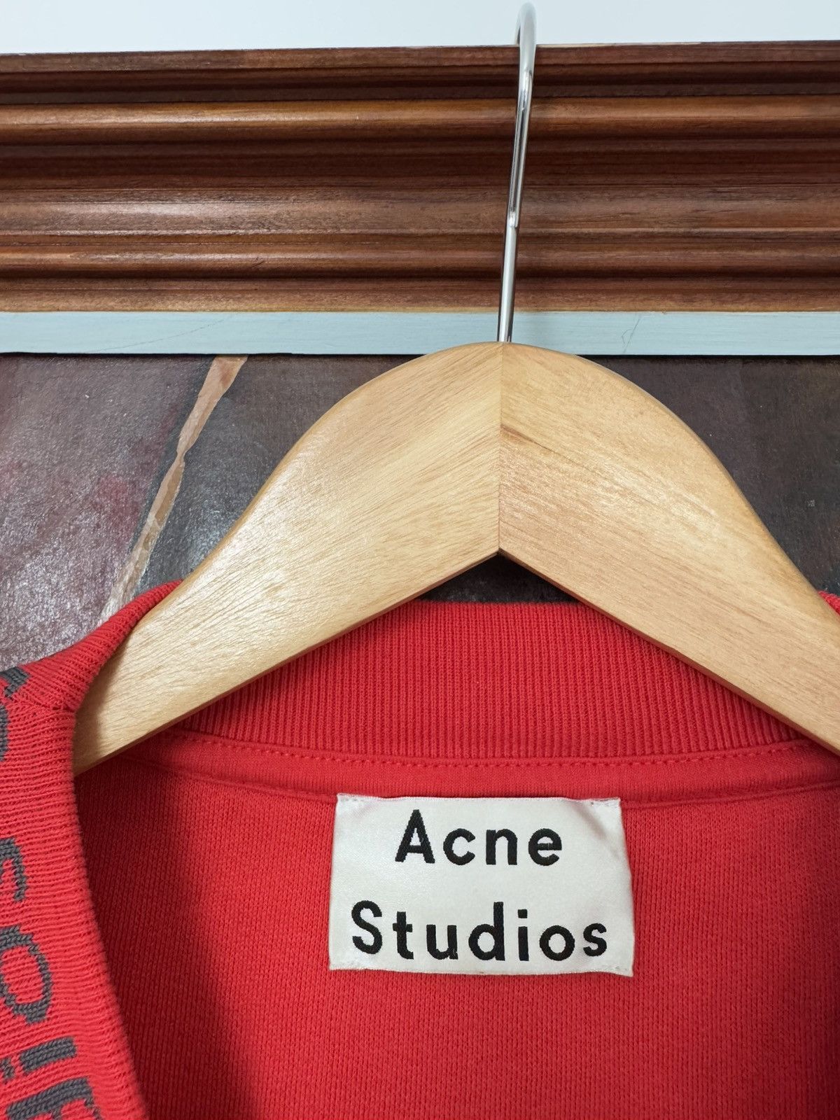 Acne Studios Acne Studios Flogho Crewneck Oversize Boxy Fit Designer Size US S / EU 44-46 / 1 - 4 Thumbnail