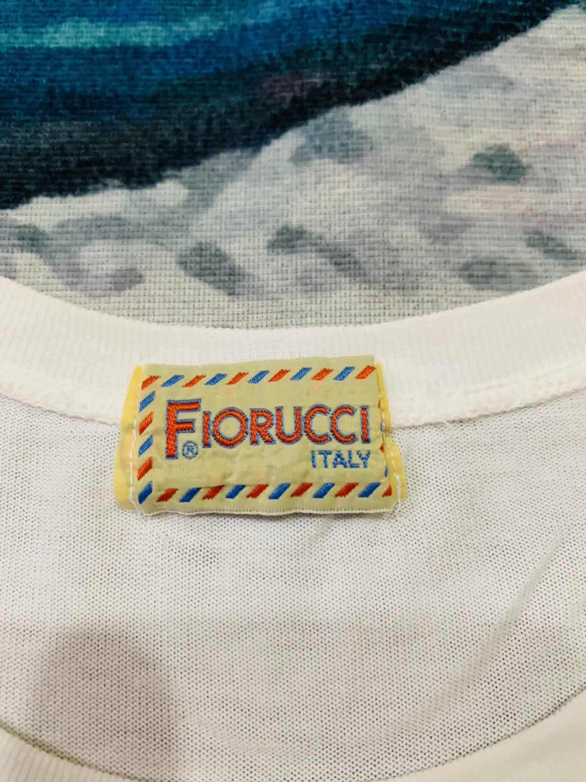 Fiorucci LAST DROP#Vintage Fiorucci Italy Single Stitch Made In Japan Size US M / EU 48-50 / 2 - 3 Thumbnail
