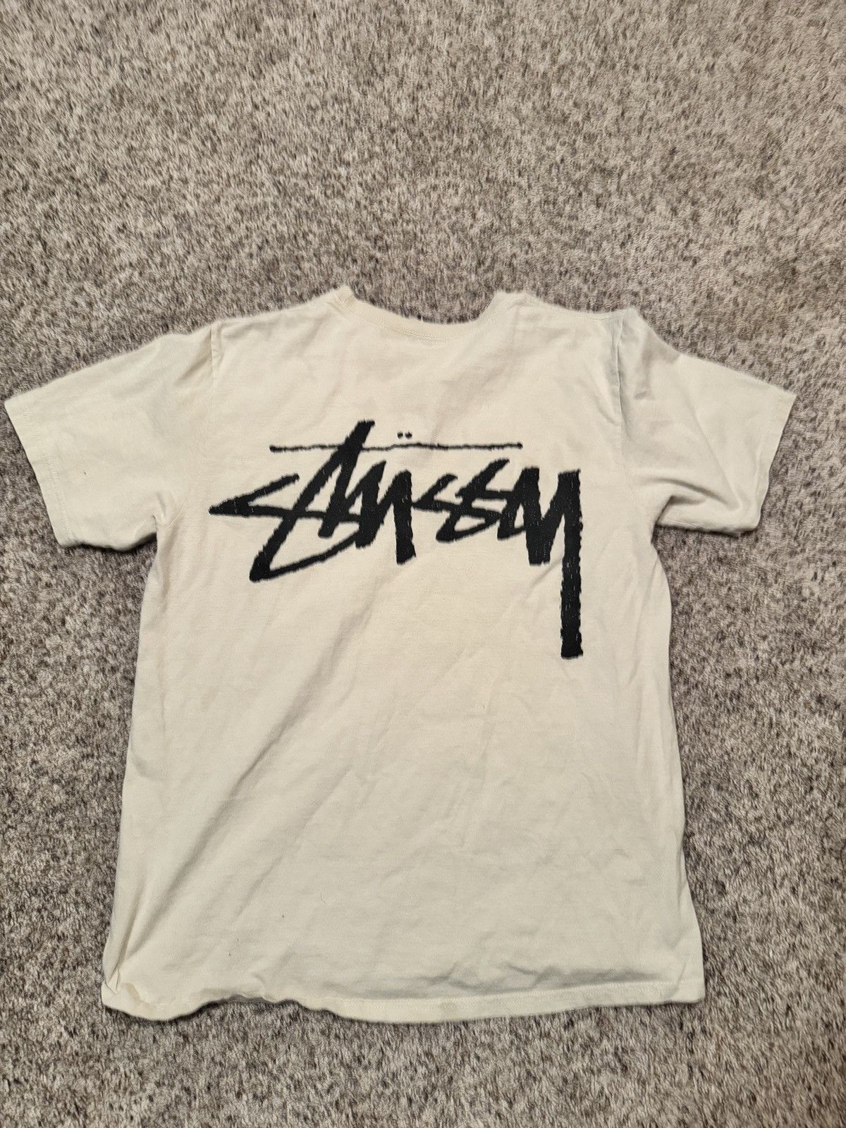 Stussy Stussy front and back tshirt Size US M / EU 48-50 / 2 - 2 Thumbnail