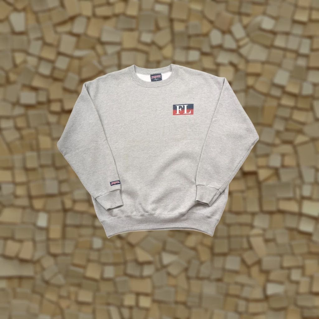 Jansport VINTAGE Jansport Florida Clearwater Beach Pullover Sweatshirt L Mens Gray US Made in USA Size US L / EU 52-54 / 3 - 1 Thumbnail