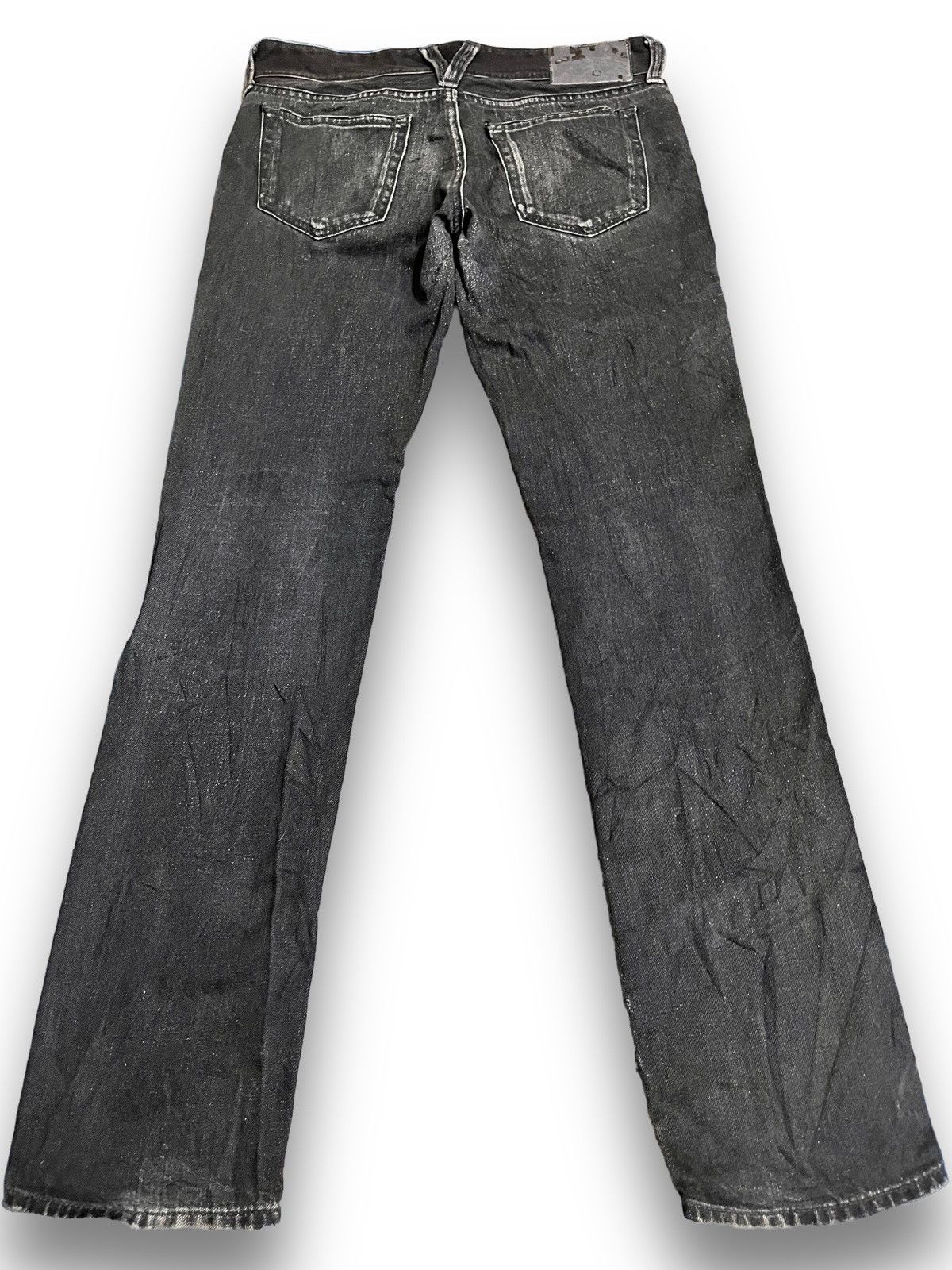 Beauty Beast × Vanquish × Vintage Vintage Vanquish Straight Cutting Black Denim Size US 31 - 7 Thumbnail