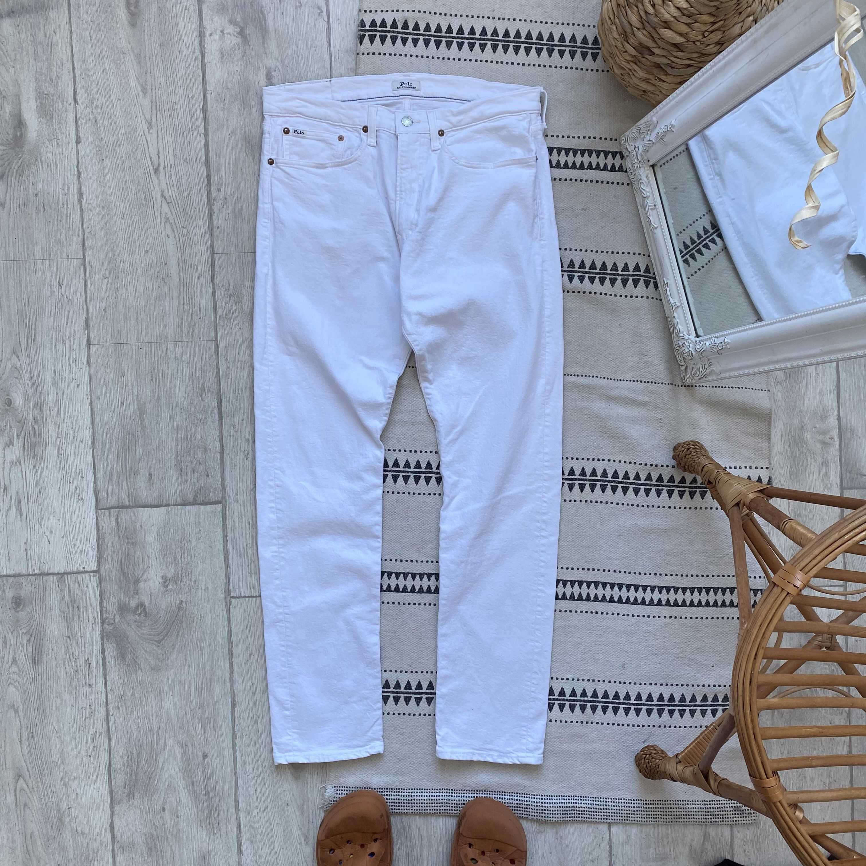 RRL Ralph Lauren Polo Ralph Lauren Slim Straight Jeans luxury Denim pants Size US 32 / EU 48 - 1 Thumbnail