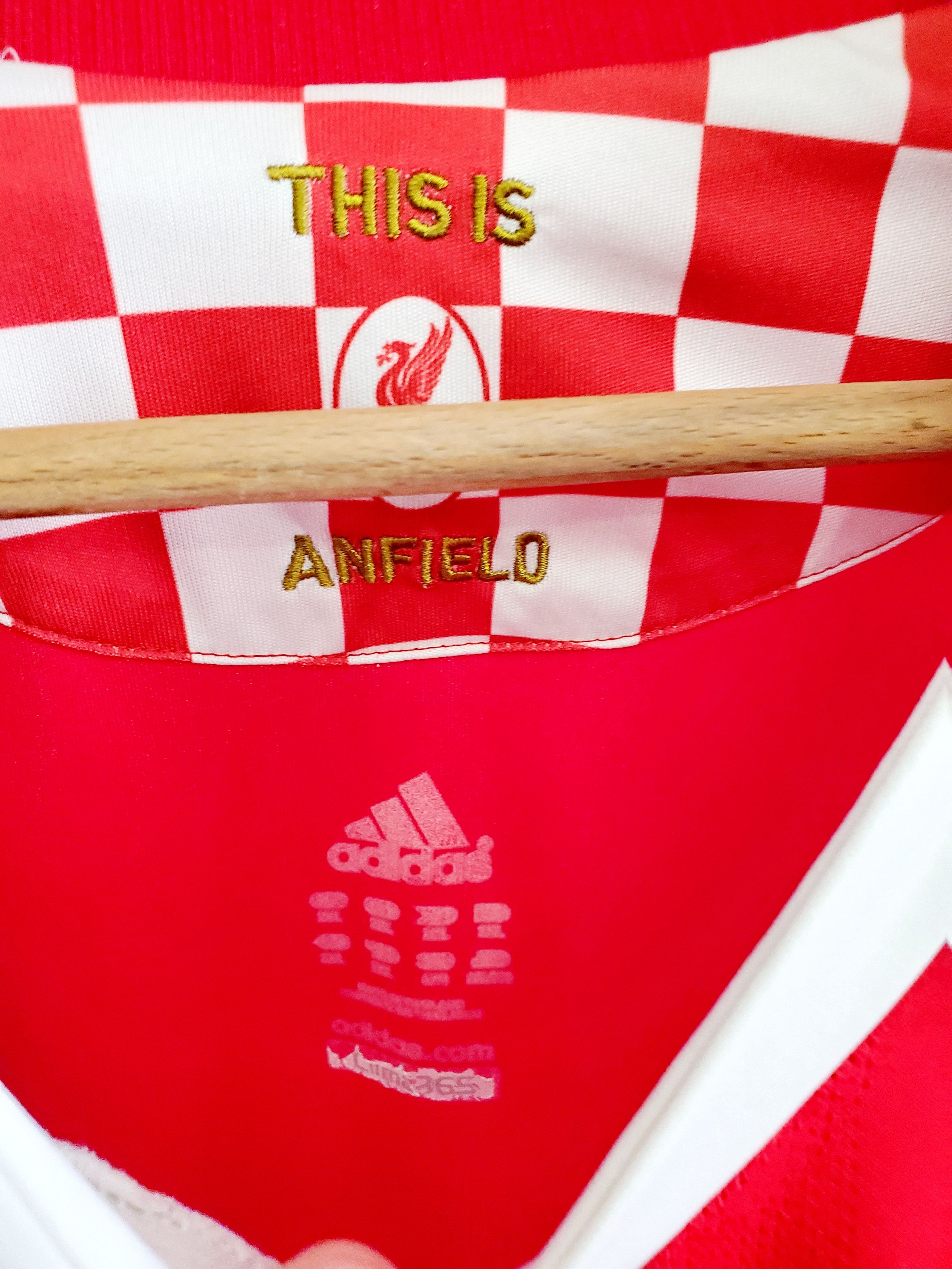 Adidas Liverpool home 2008 2010 adidas soccer jersey size XXl Size US XXL / EU 58 / 5 - 3 Thumbnail