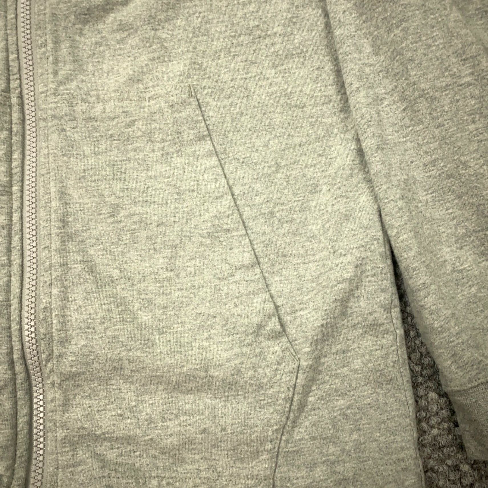 Nike VINTAGE Nike Women's Hoodie S Gray Fleece Zip Sweatshirt Casual Outdoor Activewear Size S / US 4 / IT 40 - 4 Thumbnail
