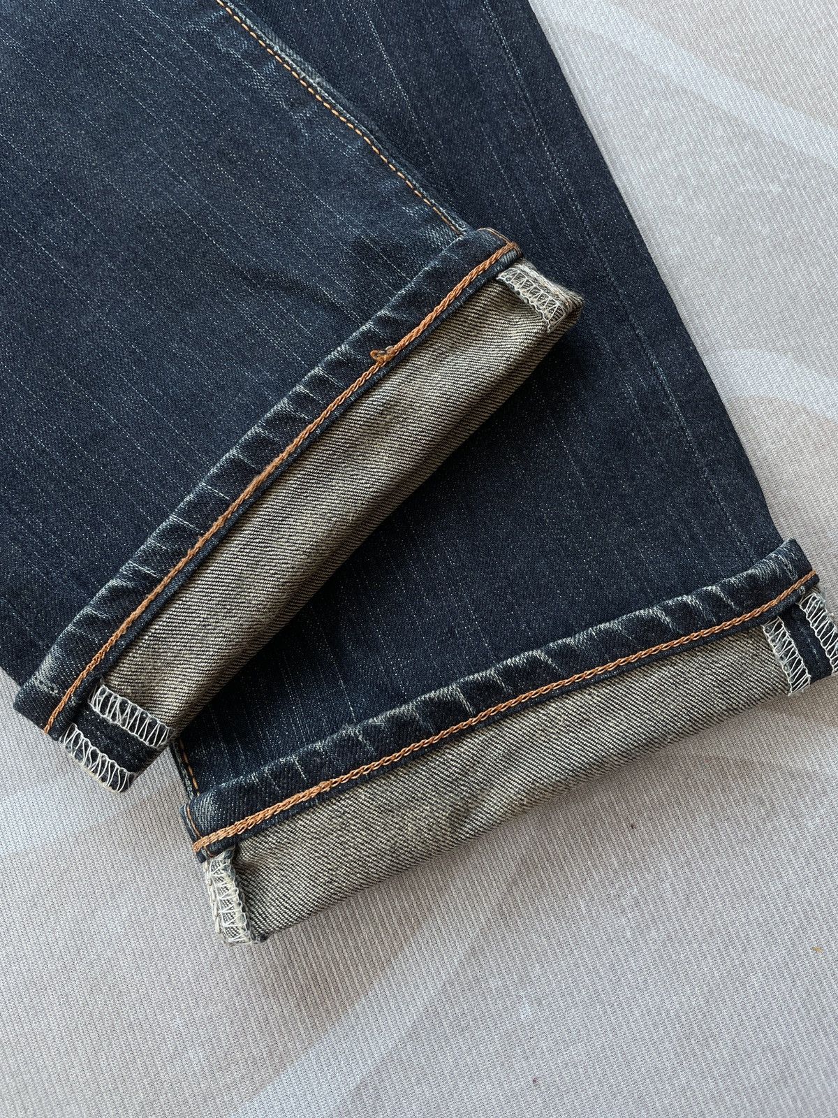 Edwin Vintage Edwin 504 Straight Jeans (LG116) Size US 30 / EU 46 - 4 Thumbnail