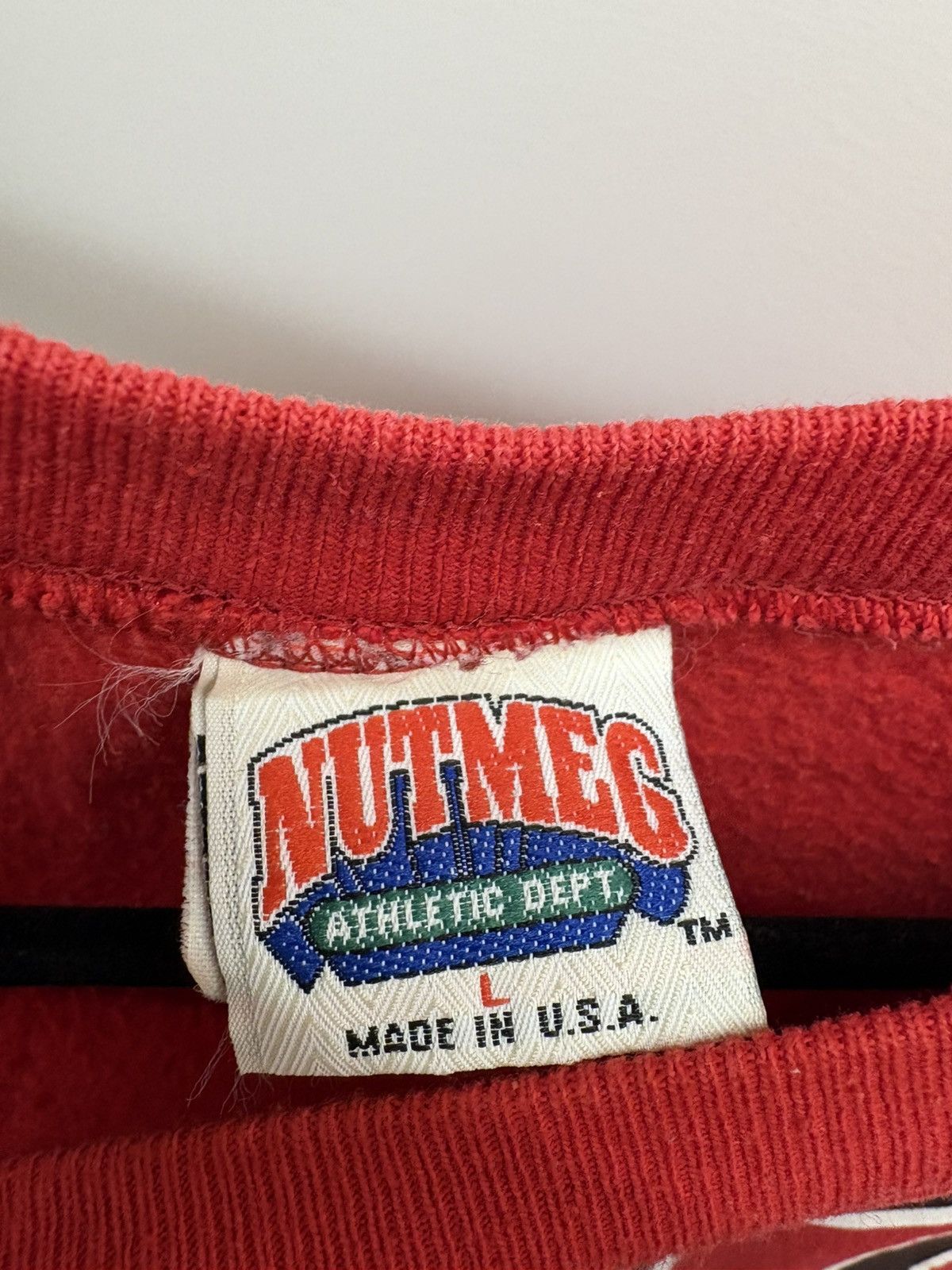 NBA × Nutmeg × Vintage Vintage Chicago Bulls 90s Crewneck Size US L / EU 52-54 / 3 - 5 Thumbnail