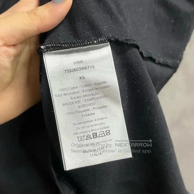 Dior Dior Black Cotton Women's T. Size XS / US 0-2 / IT 36-38 - 3 Thumbnail
