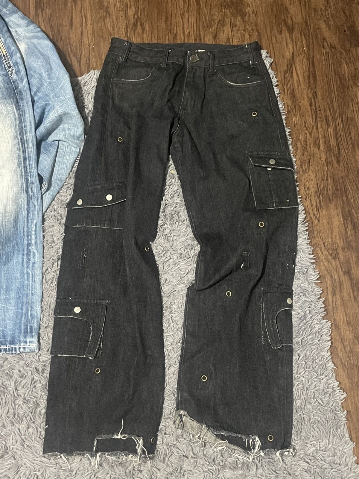 Other Les Demon Portent Denim Cargos Size US 34 / EU 50 - 1 Thumbnail