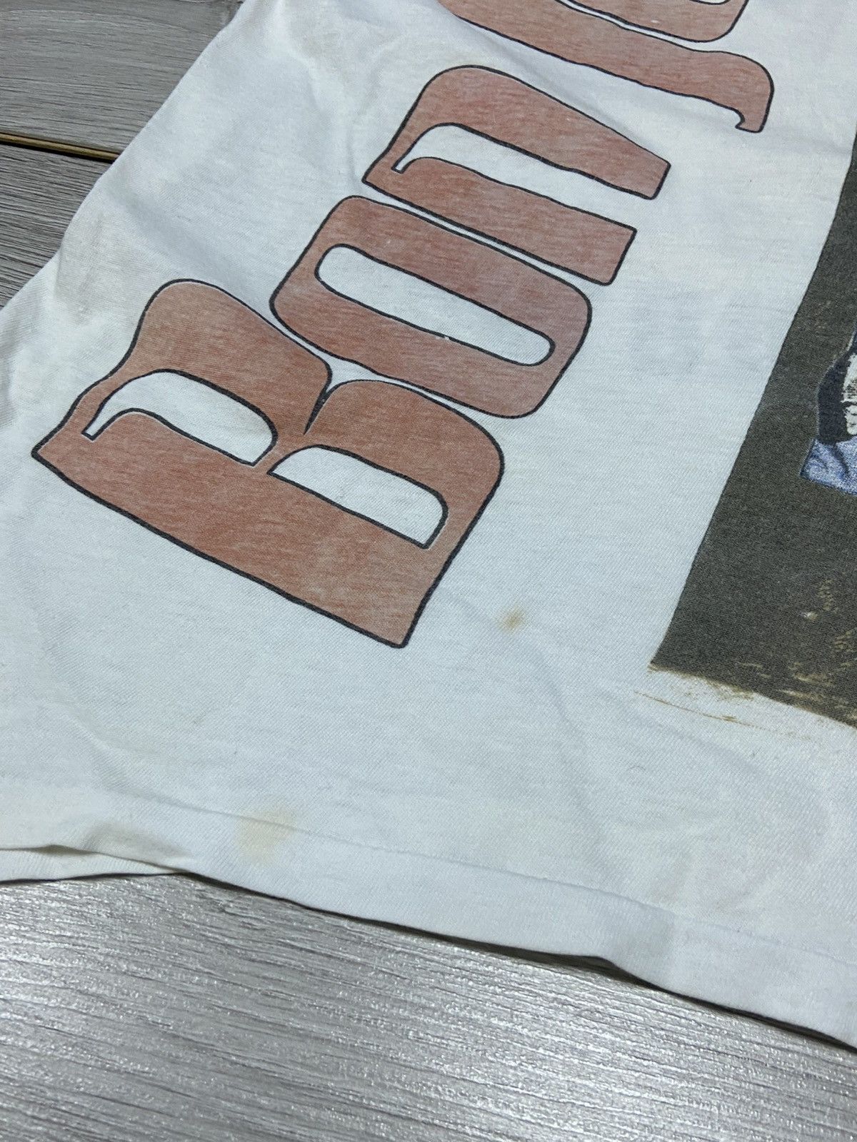 Bon Jovi Bon Jovi vintage big print tee shirt Size US L / EU 52-54 / 3 - 5 Thumbnail
