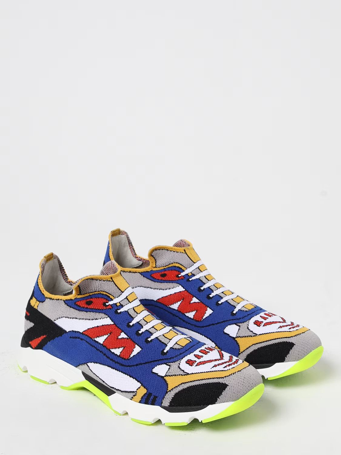 Marni o1y0225 Hi-Top Sneakers in Multicolor Size US 8 / EU 41 - 3 Thumbnail