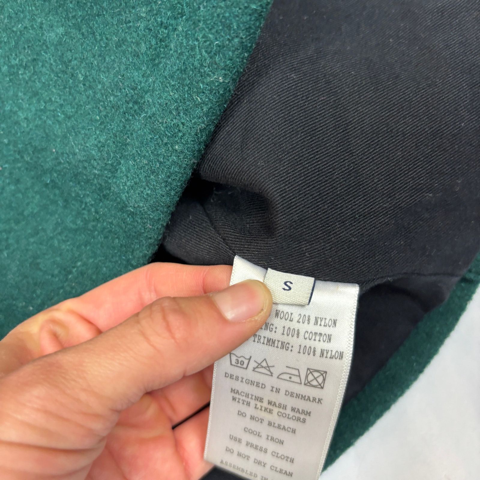 Han Kjobenhavn Han Kjobenhavn Wool Overcoat Jacket Men's Small Shawl Collar Size US S / EU 44-46 / 1 - 7 Thumbnail