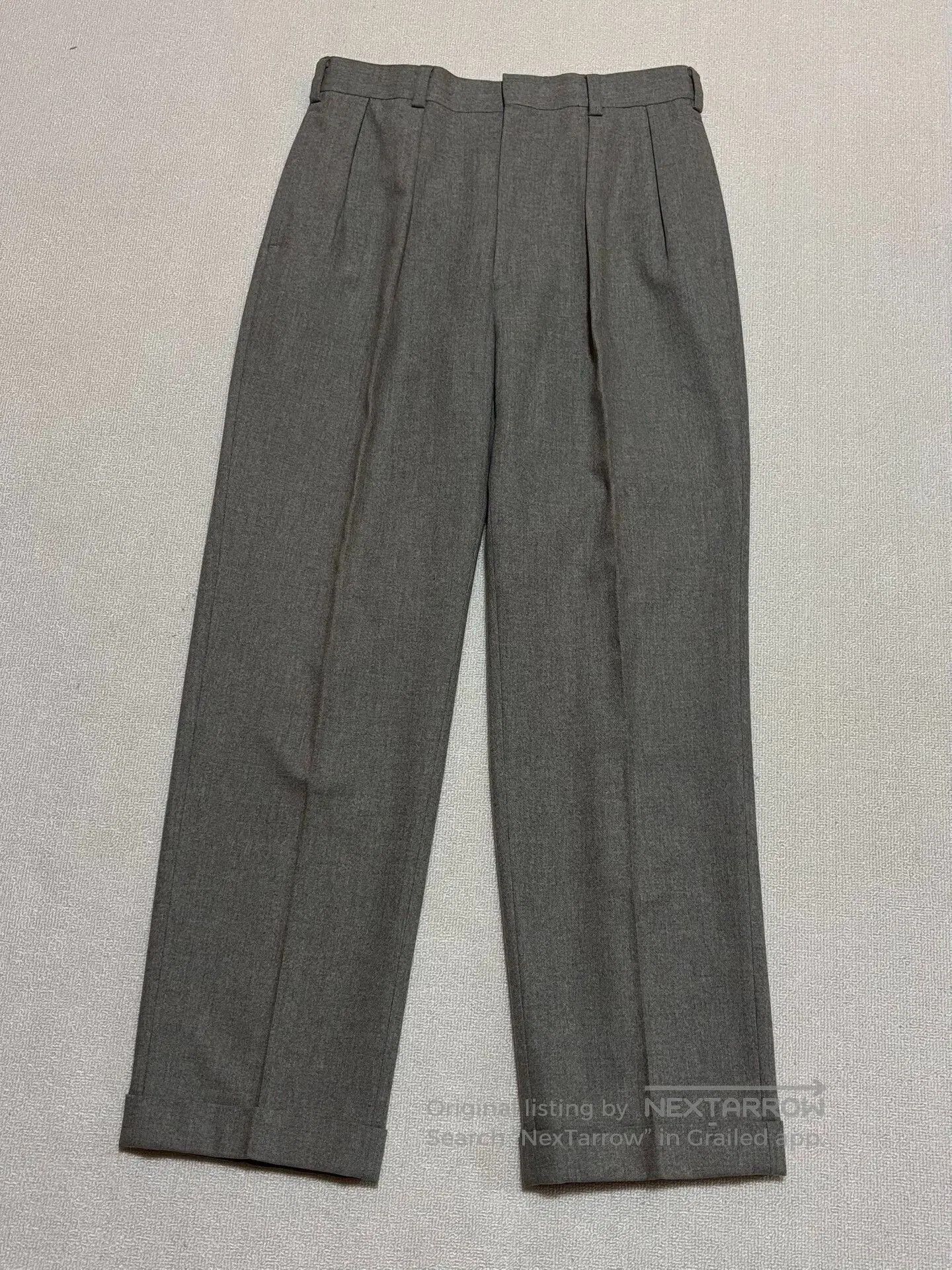 J. Press JPRESS Sage Green Wool Dress Pants. Size 28" / US 6 / IT 42 - 4 Thumbnail