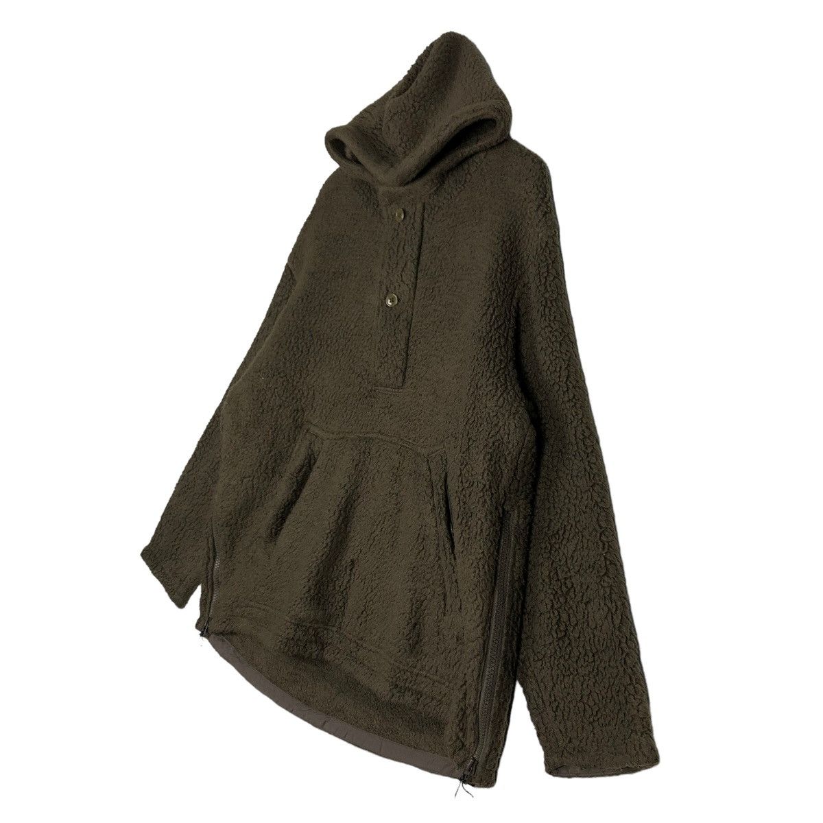 Hysteric Glamour 🔥Anorak Jacket Fleece Hoodie Military Style Stammbaum Size US L / EU 52-54 / 3 - 2 Thumbnail