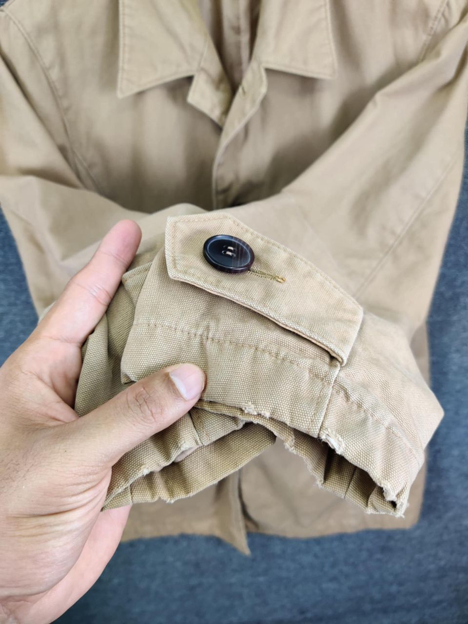 PPFM Vintage 90s PPFM Trench Coat Button Size US M / EU 48-50 / 2 - 13 Thumbnail